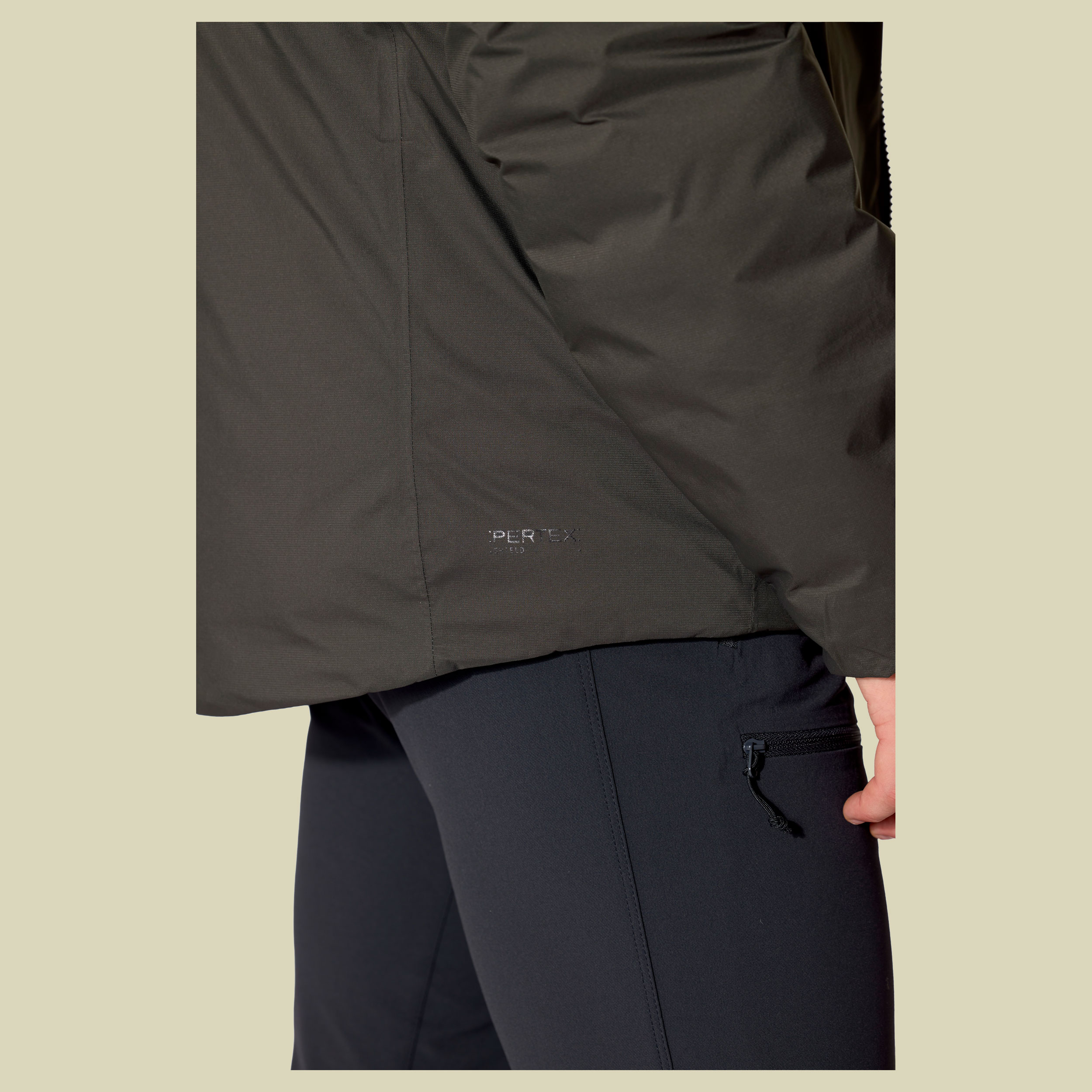 Microlight Shield Jacket Men XXL grau - dark army