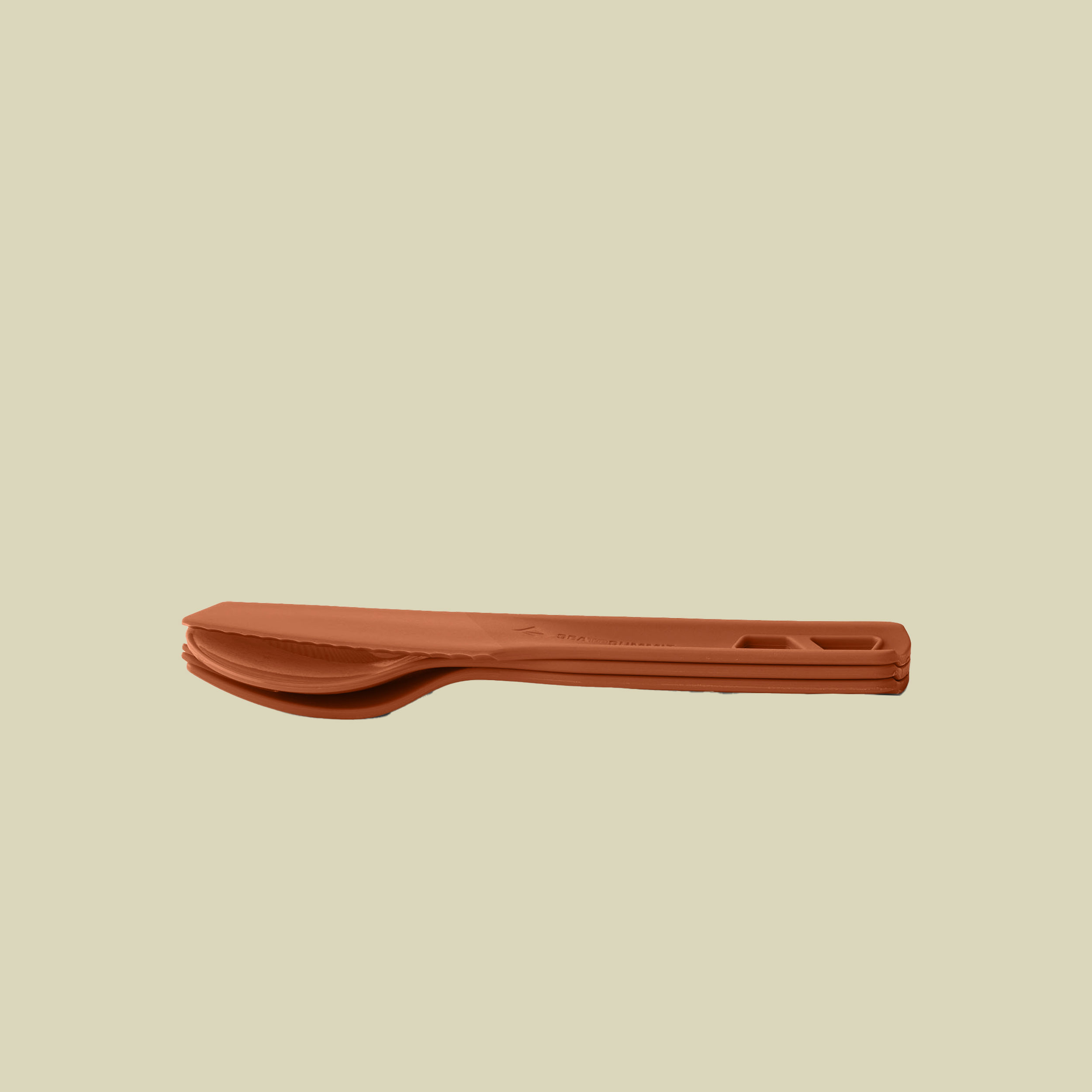 Horizon Cutlery Set 3-teilig rot 3-teilig - Farbe bombay