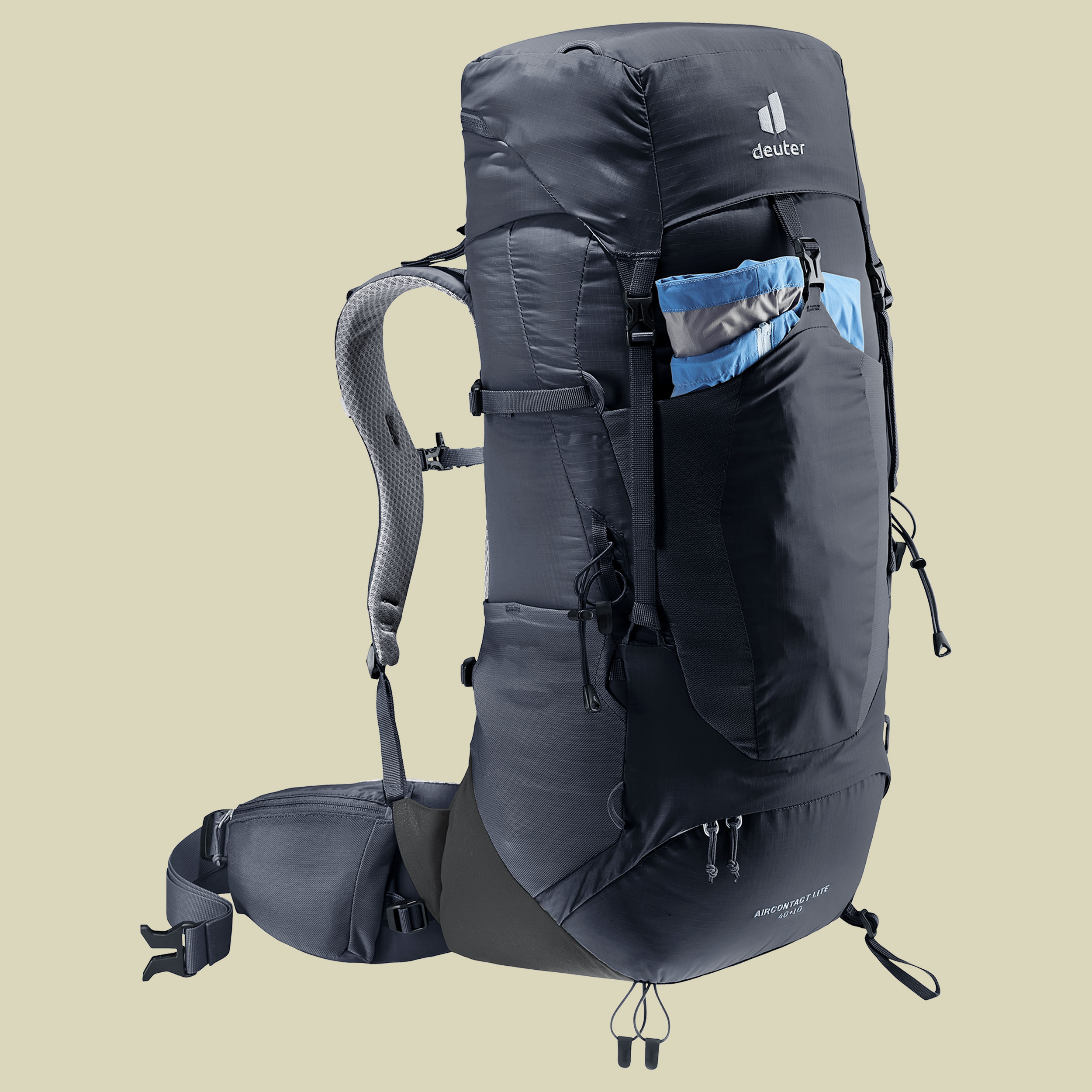 Aircontact Lite 40 + 10 schwarz 40 L + 10 L - black-graphite