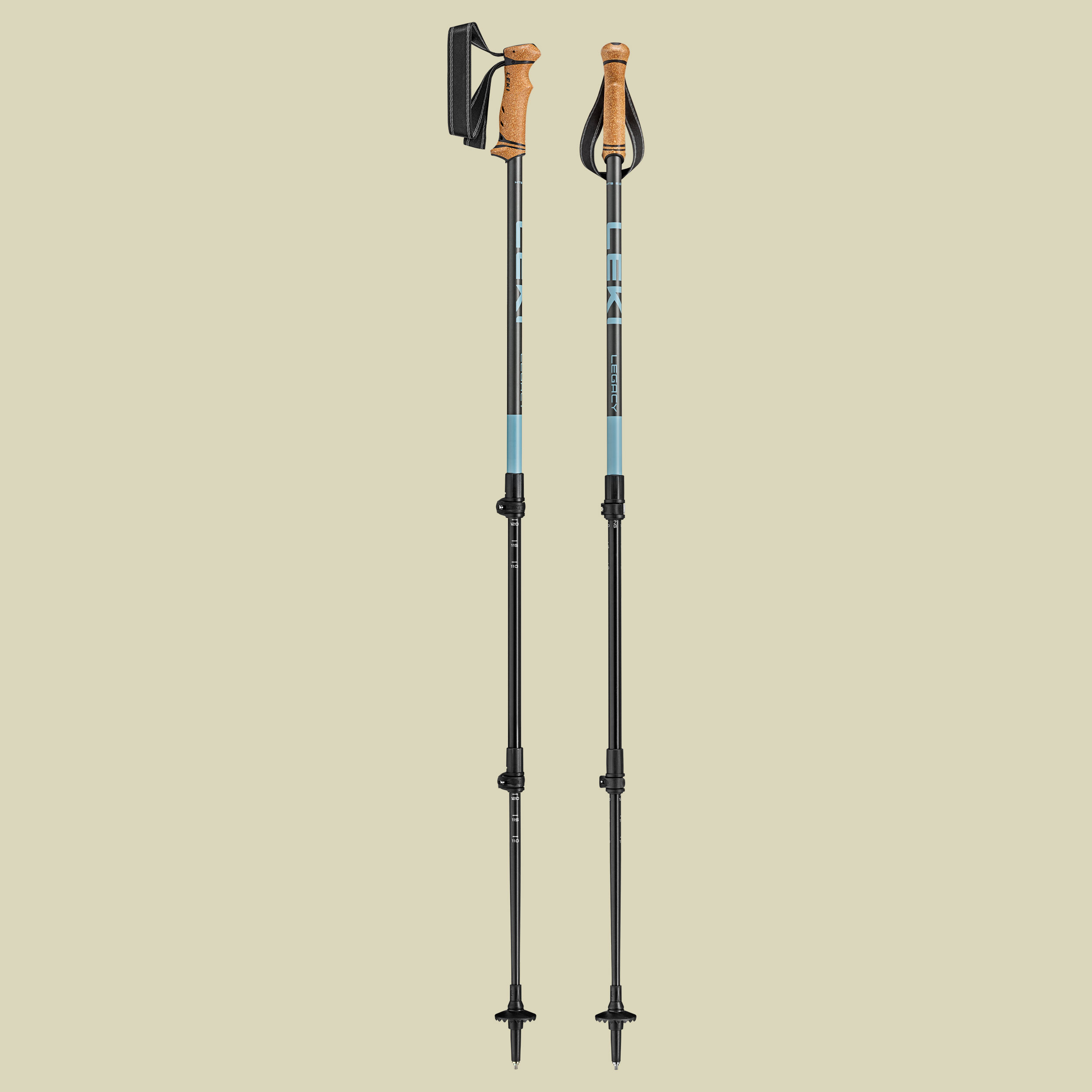 Legacy Länge 110 - 145 cm Farbe greyblue-dark anthracite