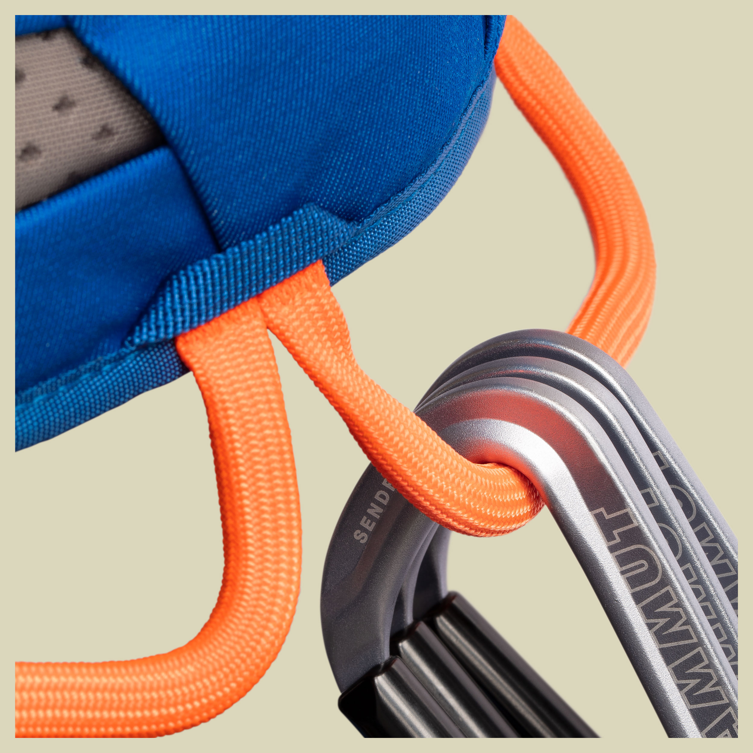 Ophir Fast Adjust blau XS - dark gentian-safety orange