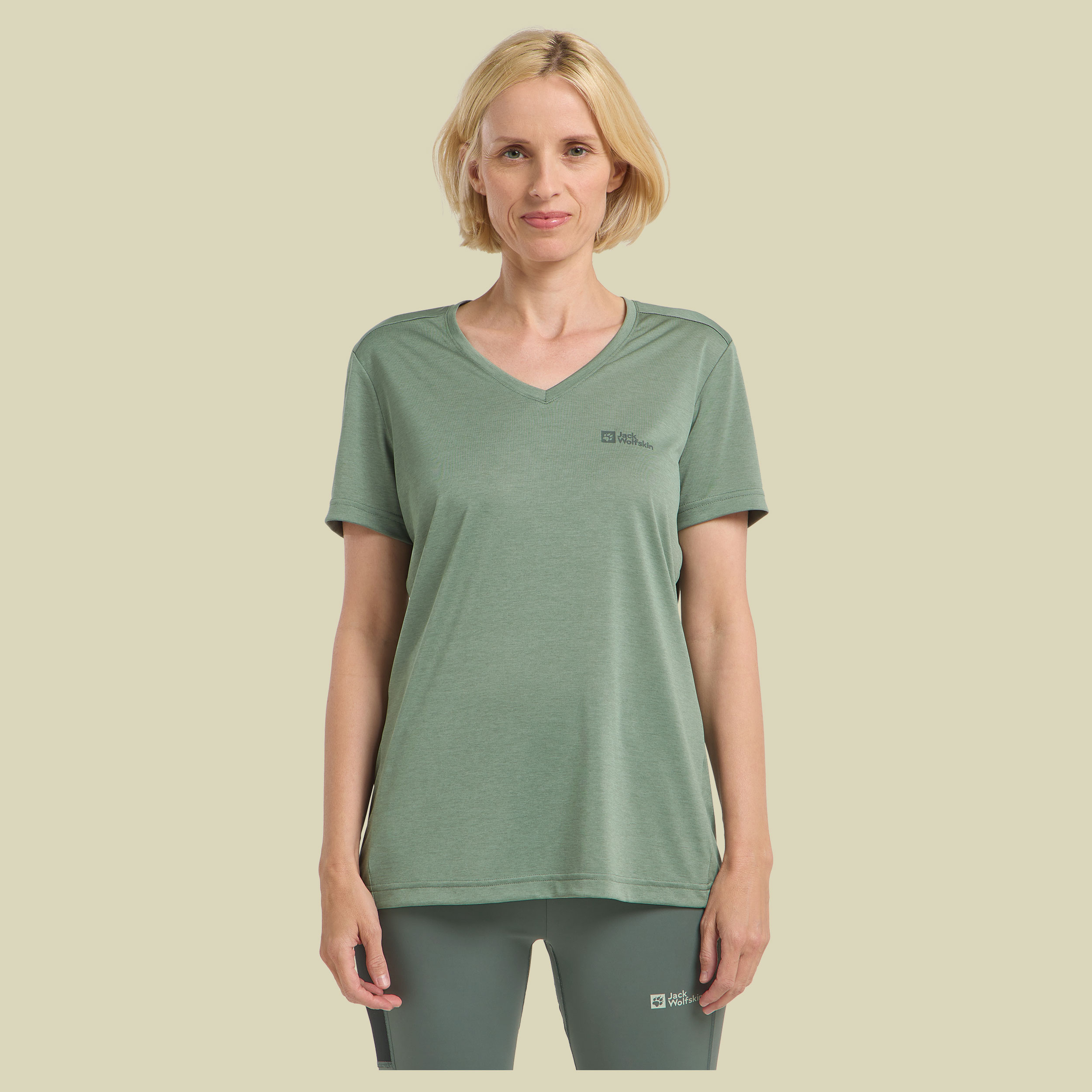 Crosstrail T Women grün M - eucalyptus