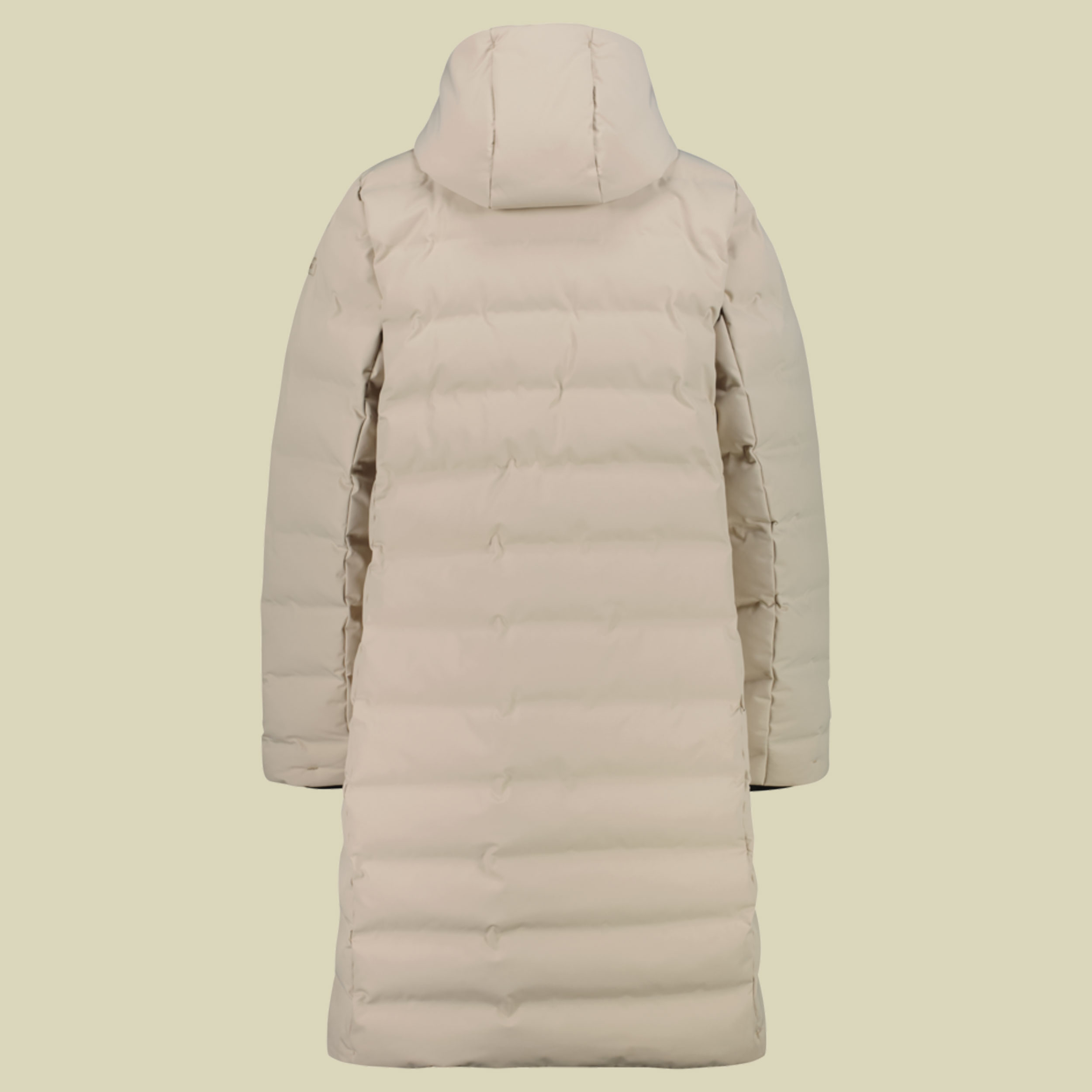 Woman Coat Fix Hood 35K3676 44 beige - kaki P220