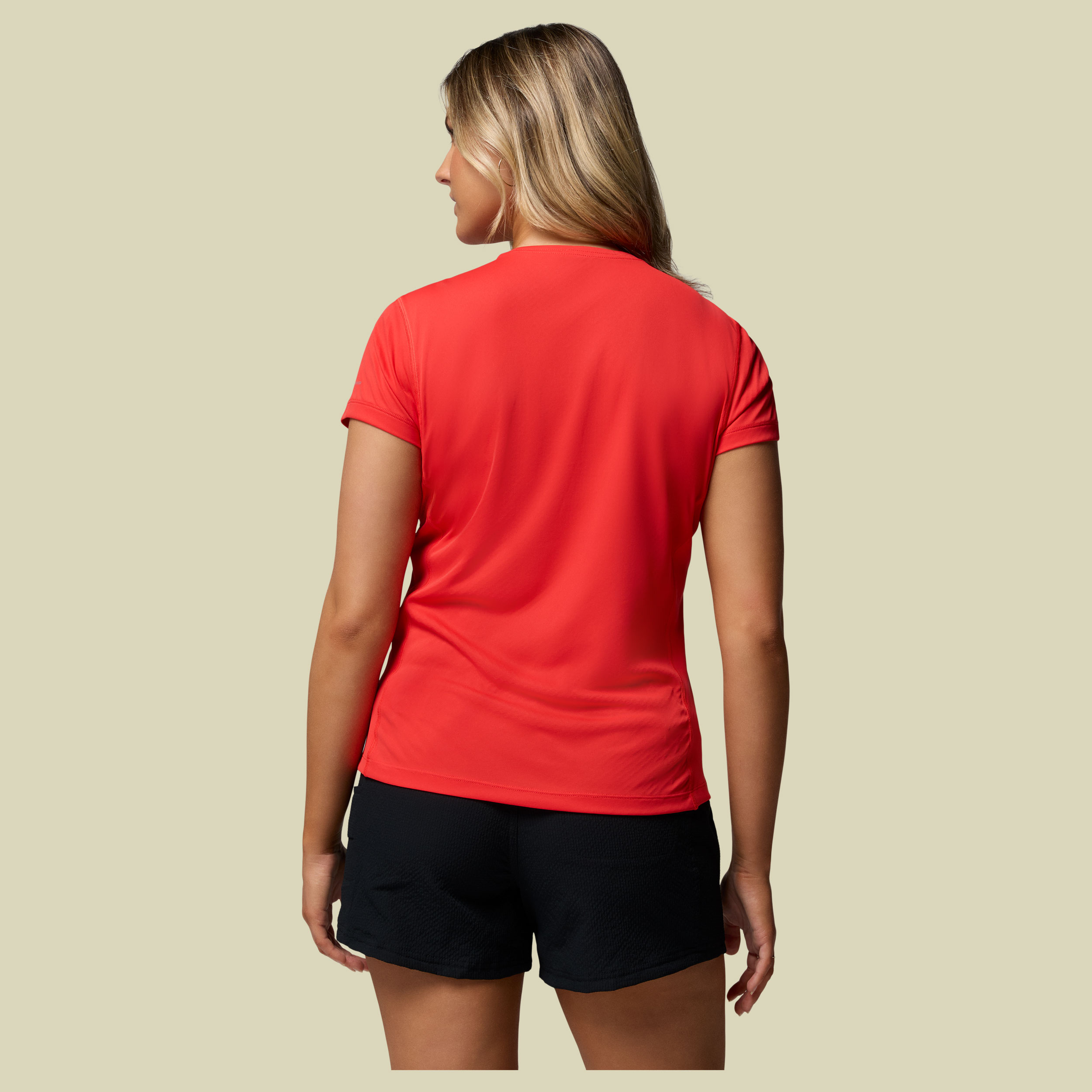 Zero Rules Light SS Crew Women XL rot - poppy red