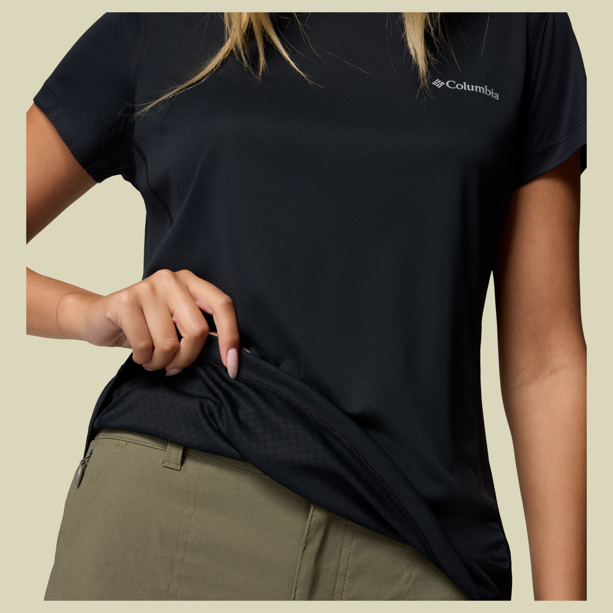 Zero Rules Light SS Crew Women XL schwarz - black