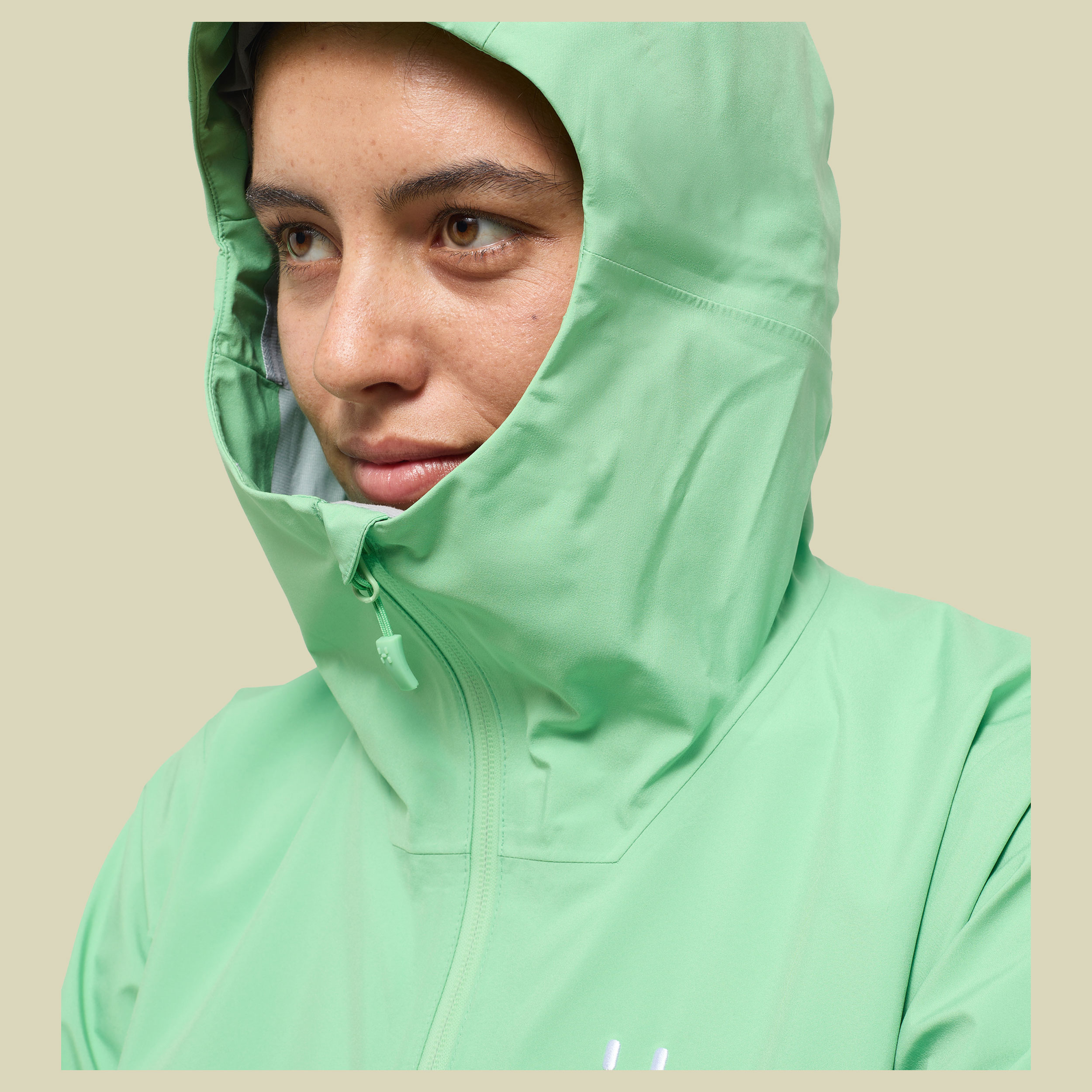 Front Proof Jacket Women grün XL - mint stone