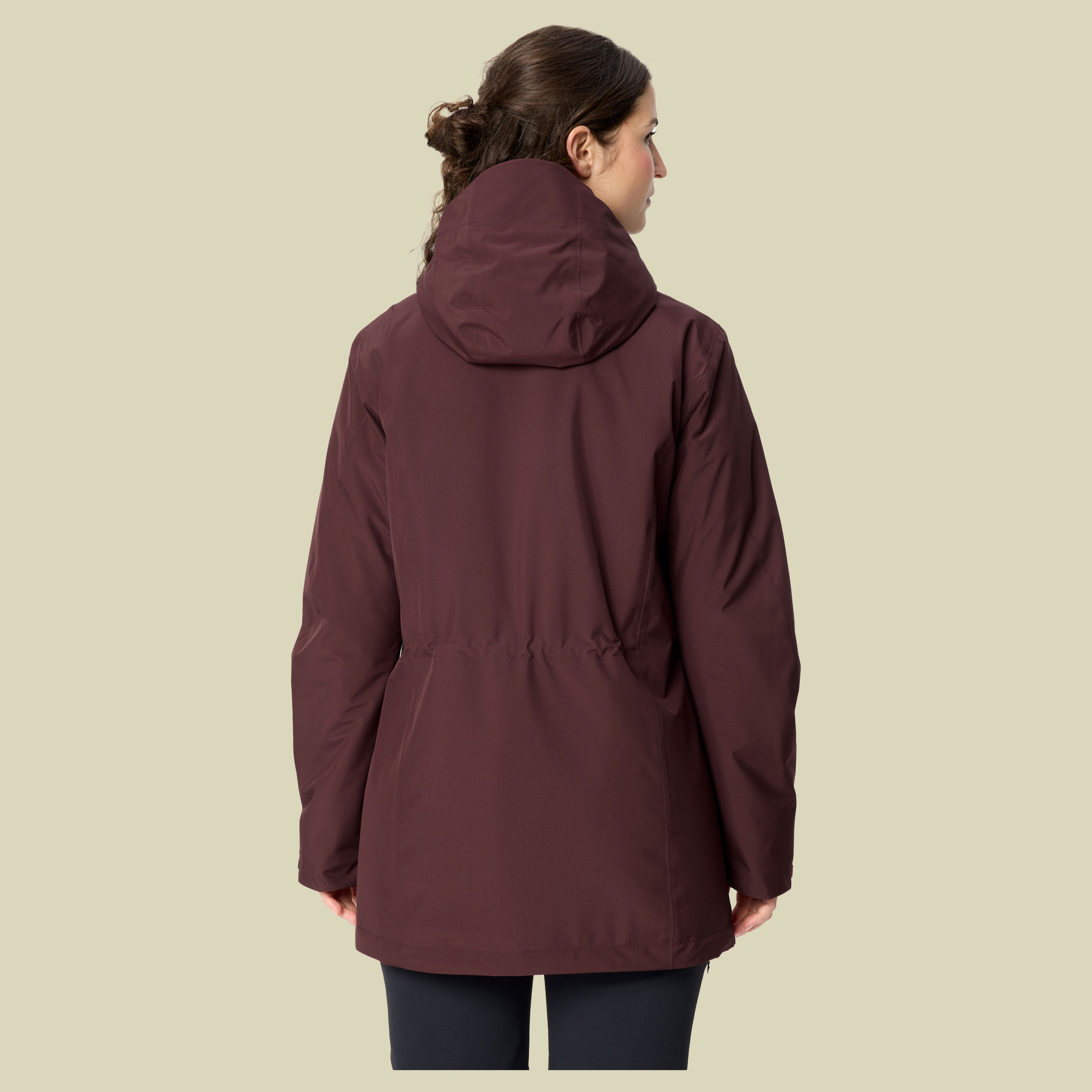 Rosemoor Padded Parka Women 46 braun - dark oak