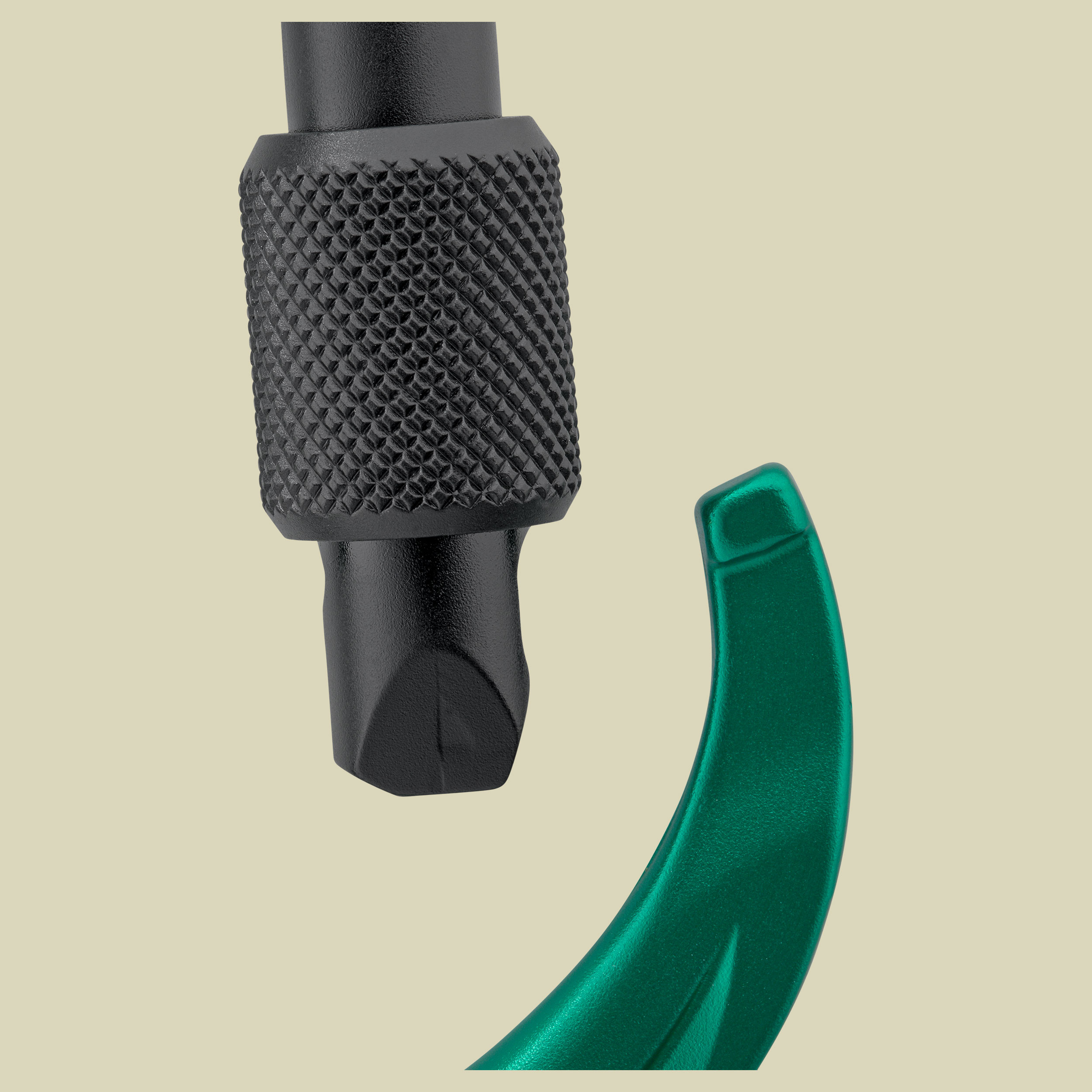 Ortles HMS M Carabiner one size grün - irish green