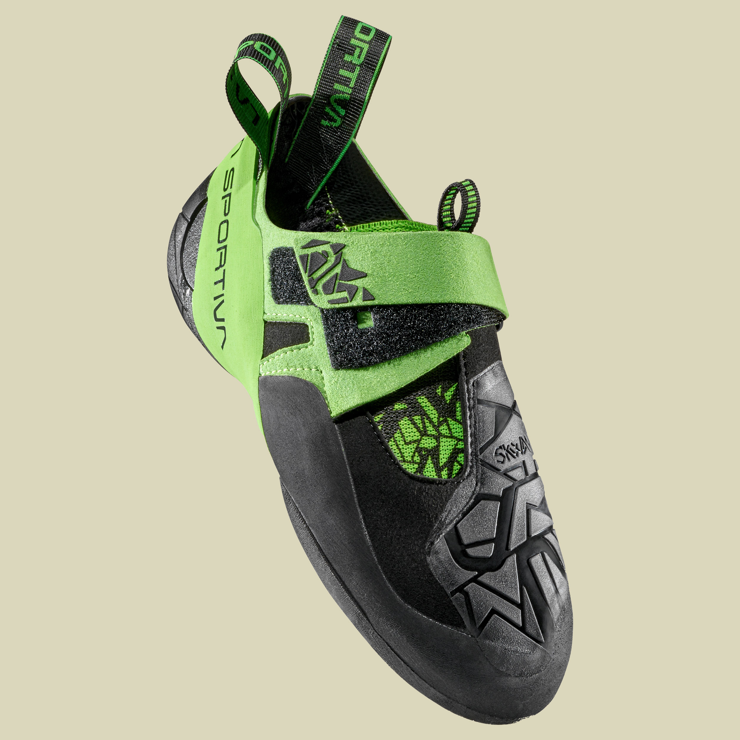 Skwama Vegan Men schwarz 45,5 - black/flash green