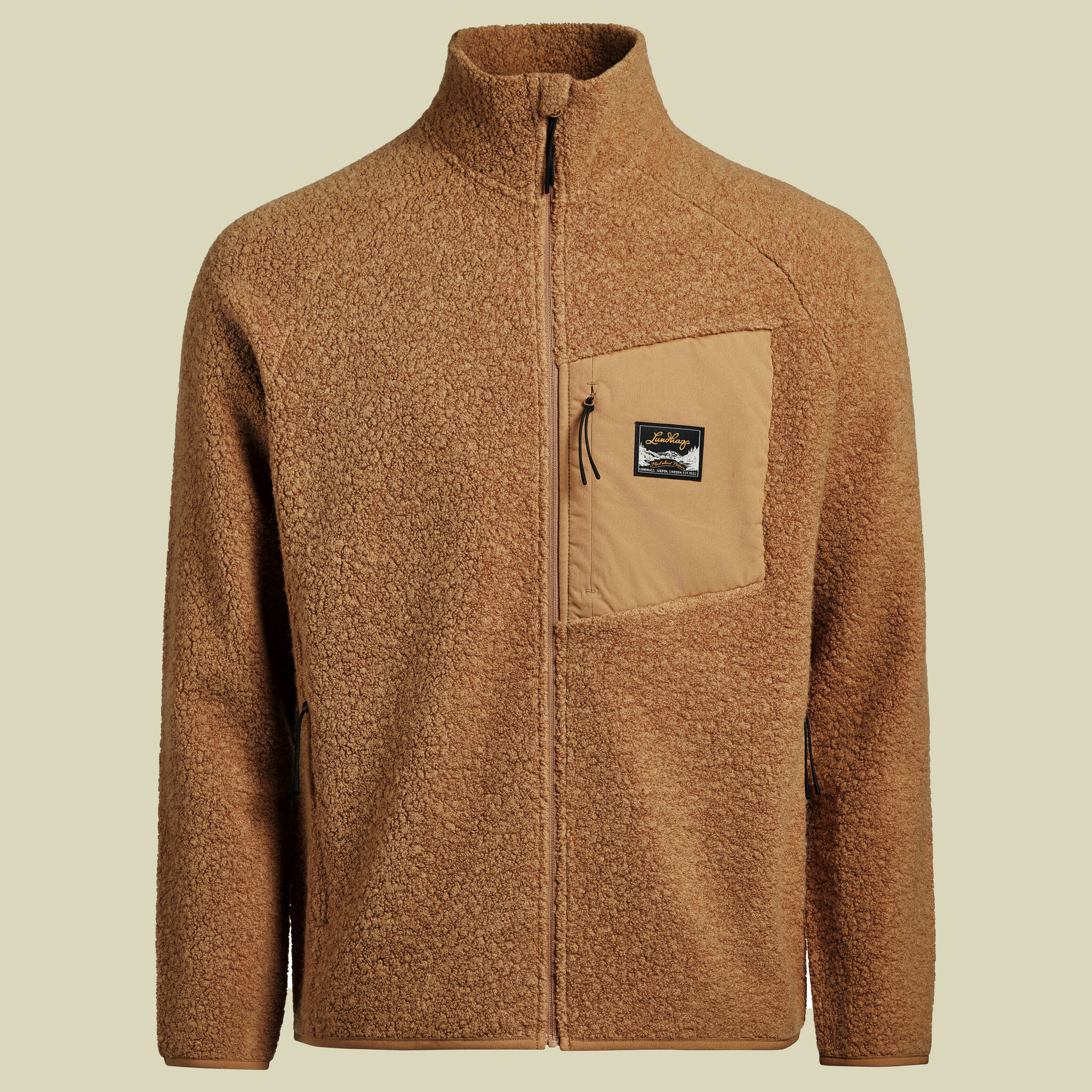 Flok Wool Pile Men braun XL - hazel