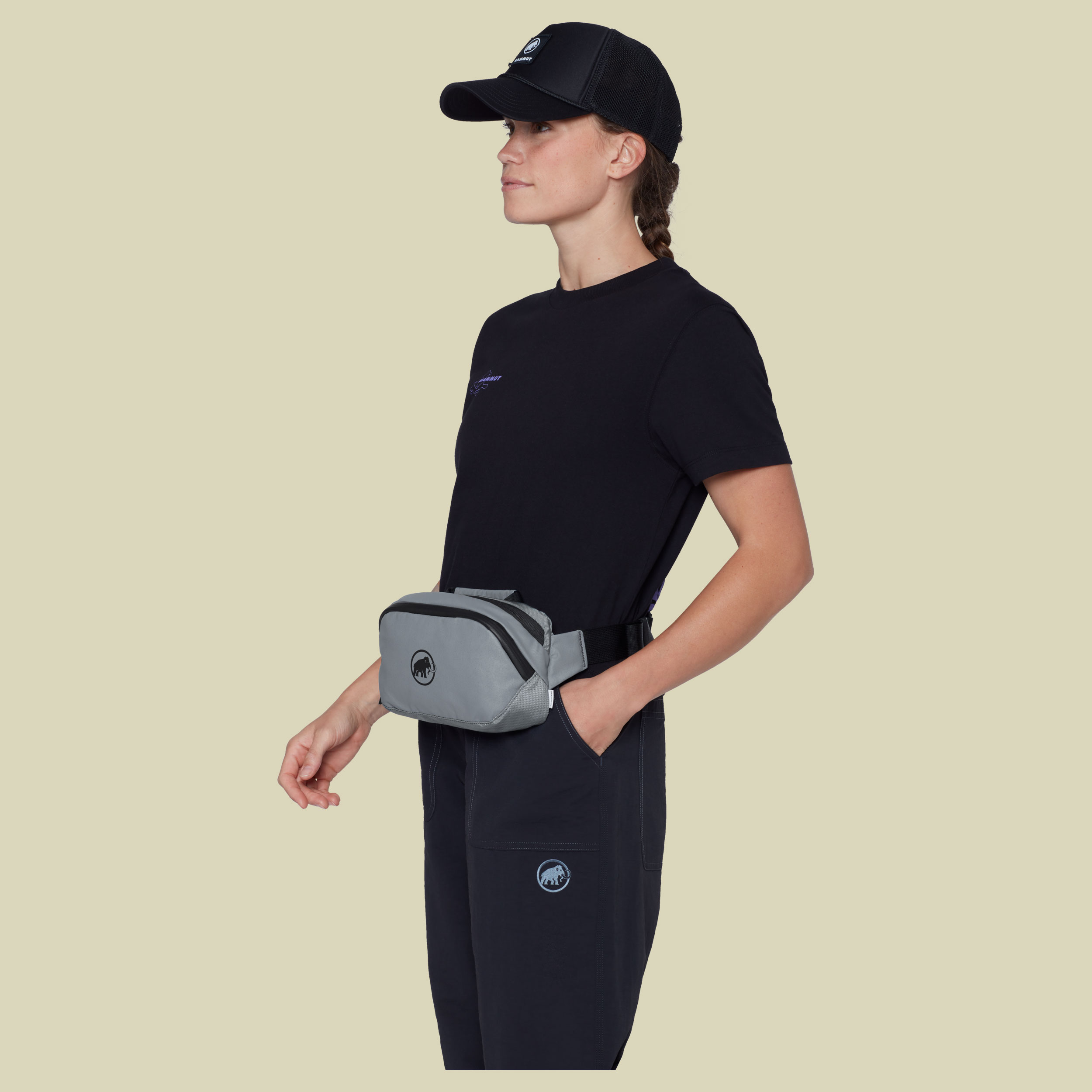 Seon Waistpack 2 L grau - Farbe strata