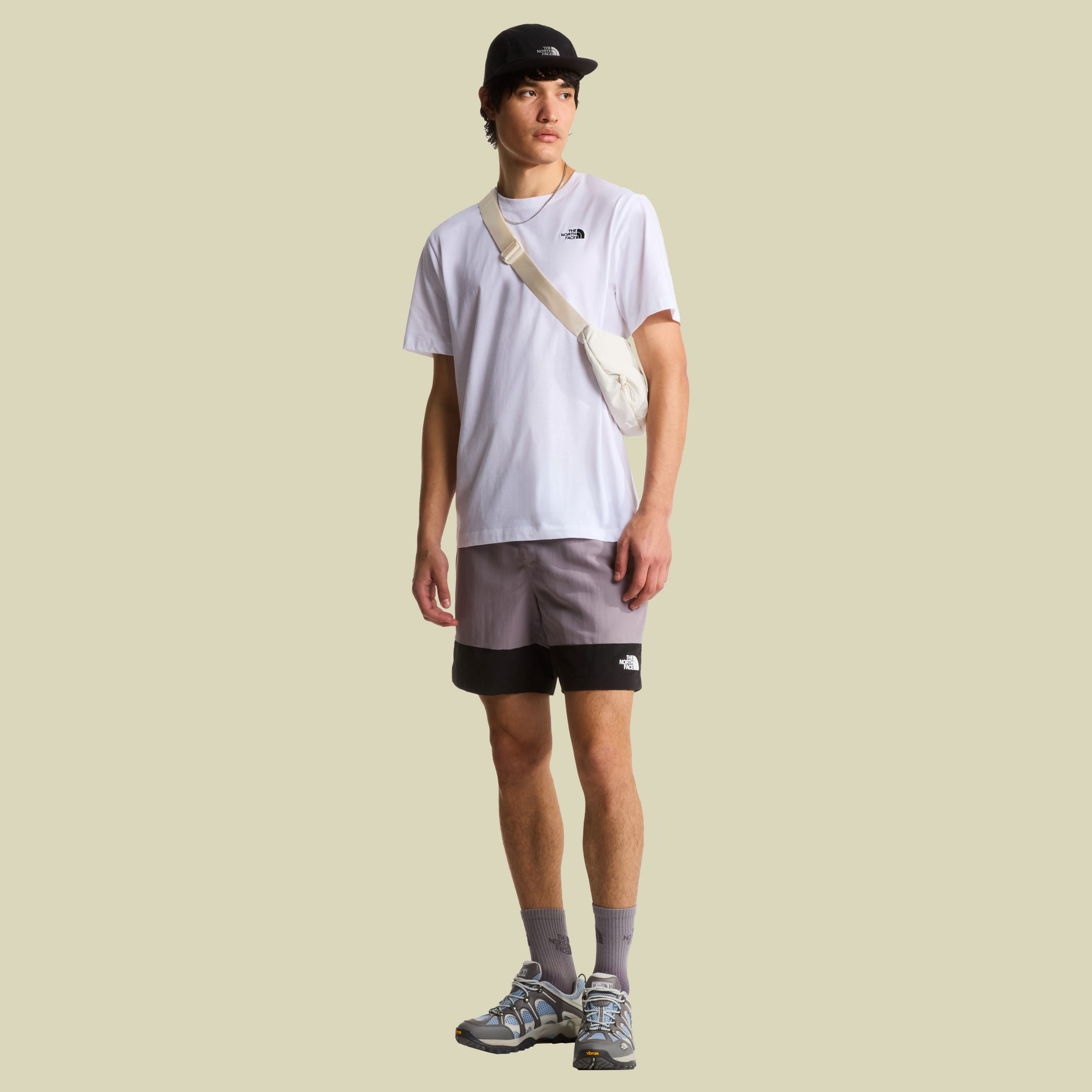 Evolution Simple Dome Regular Short SL Man XXL weiß - Farbe TNF white