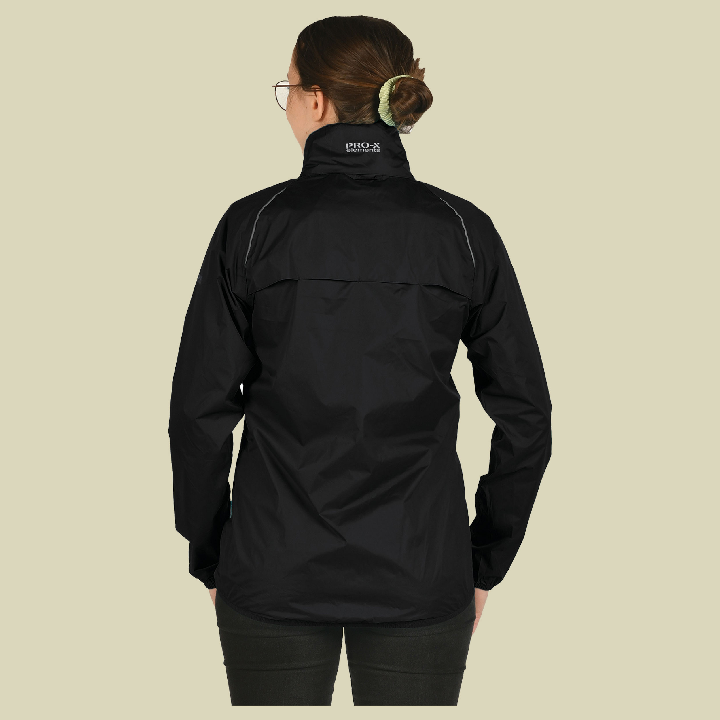 Regenjacke PACKable Women schwarz 44 - schwarz