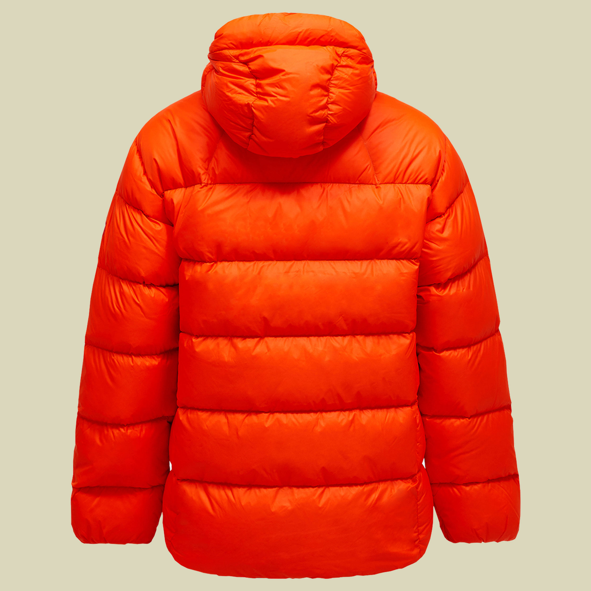 Frost Down Puffer Jacket Men XL orange- solar burst