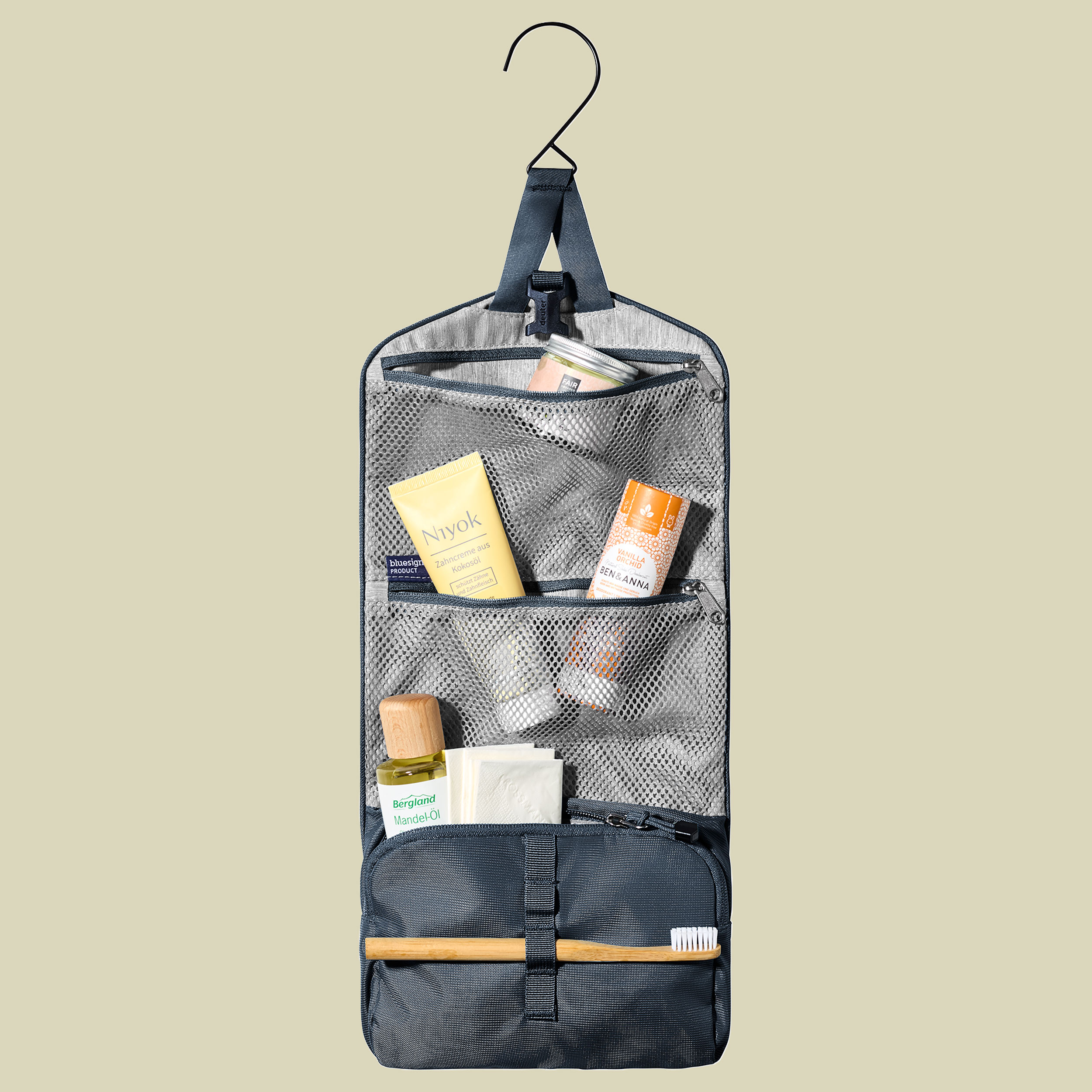 Wash Bag I schwarz one size - Farbe black