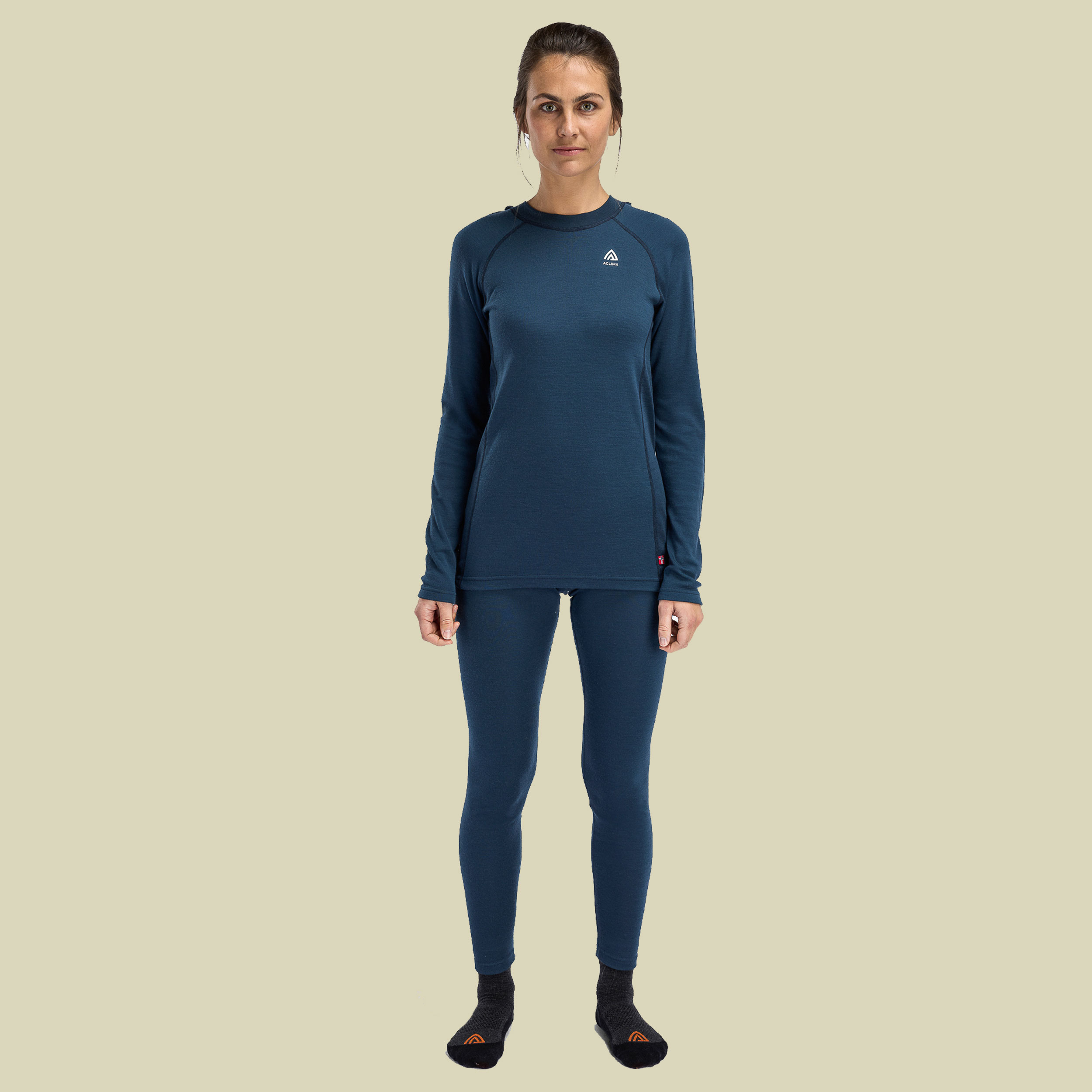 WarmWool Hoodsweater Women S blau - Midnight Navy