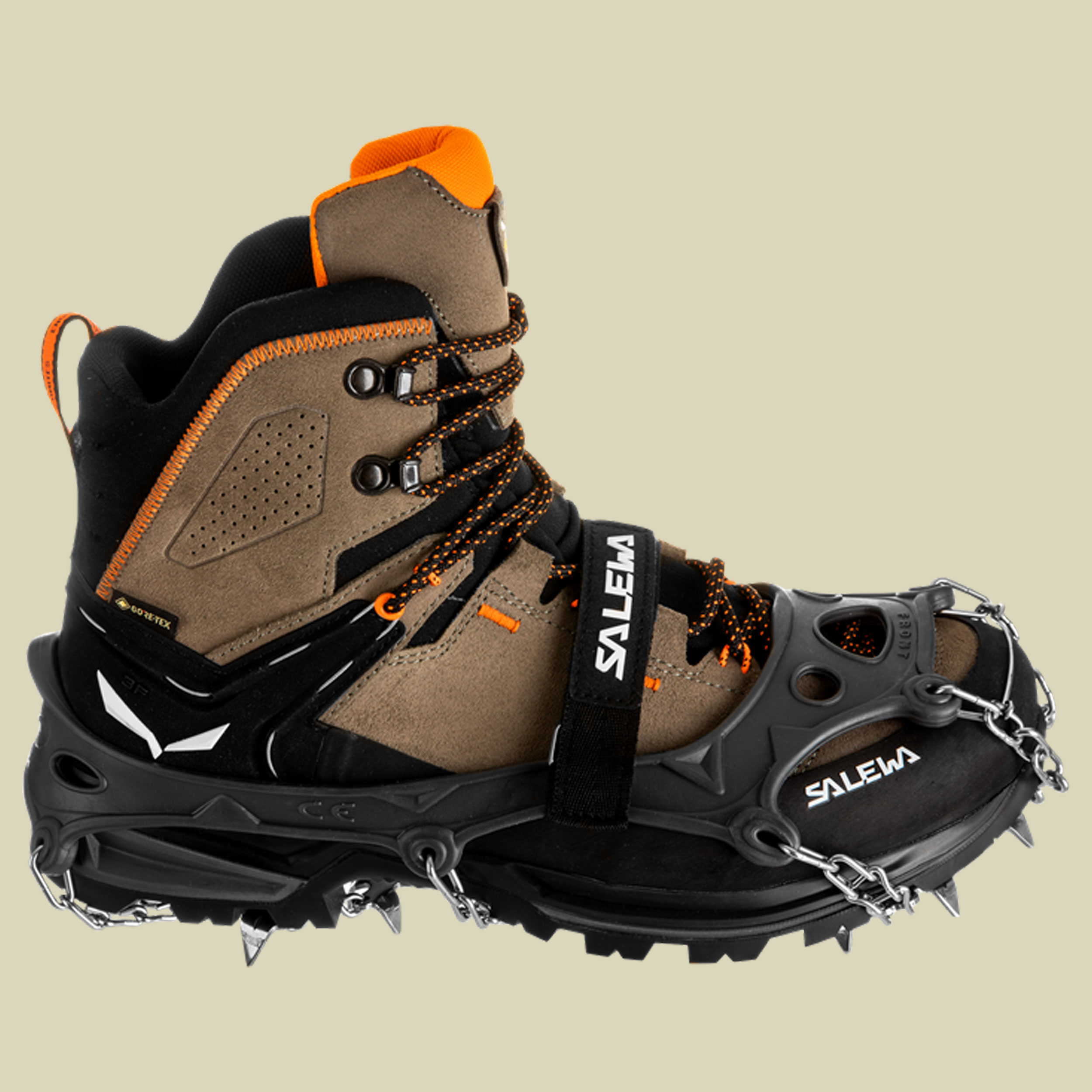 Mountain Spike Crampon grau XL - grey onyx