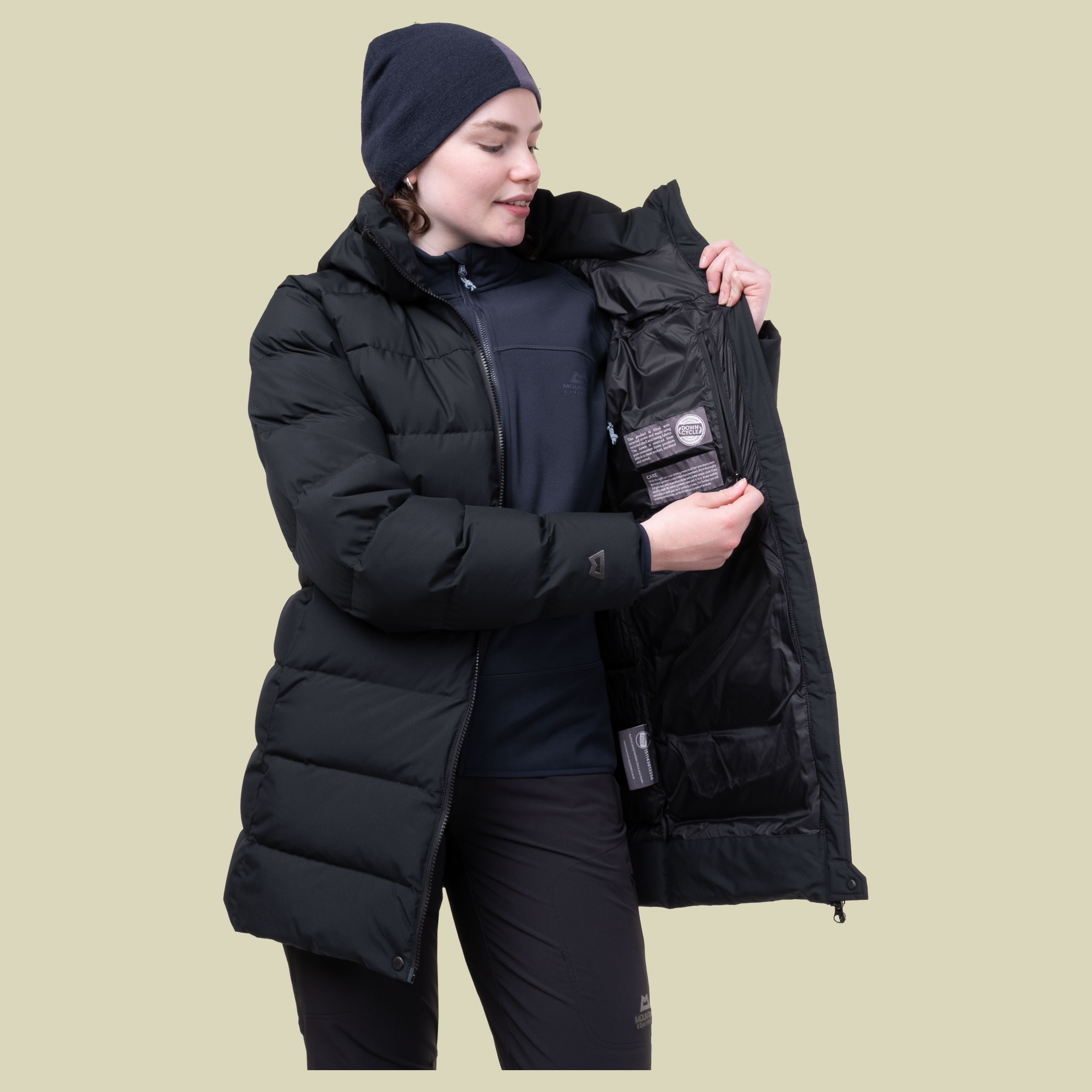 Tromso Womens Parka XL (16) schwarz - Farbe black
