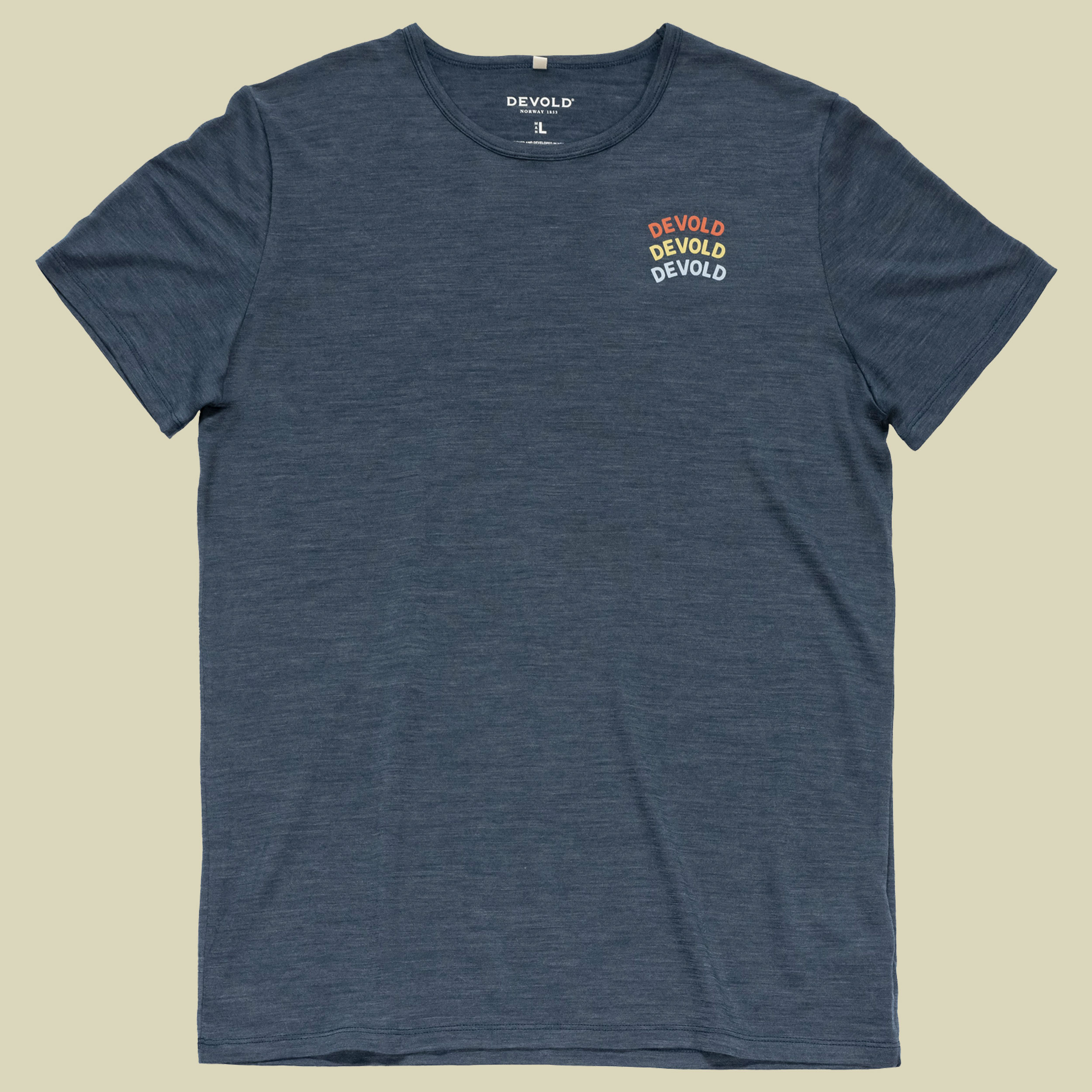 Active Devold Legacy Tee Man XXL blau - night