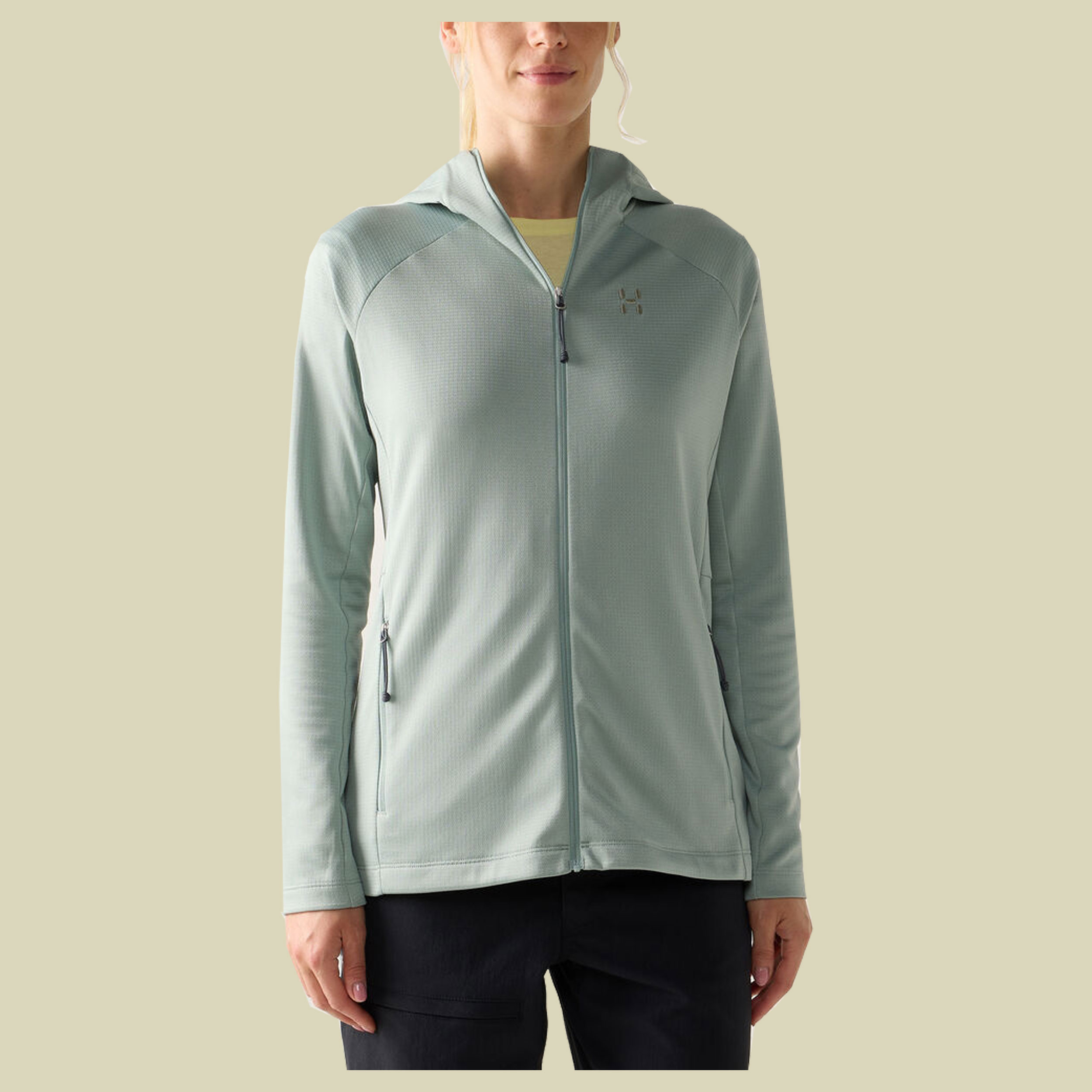Korp Mid Hood Women XL grün - dew green