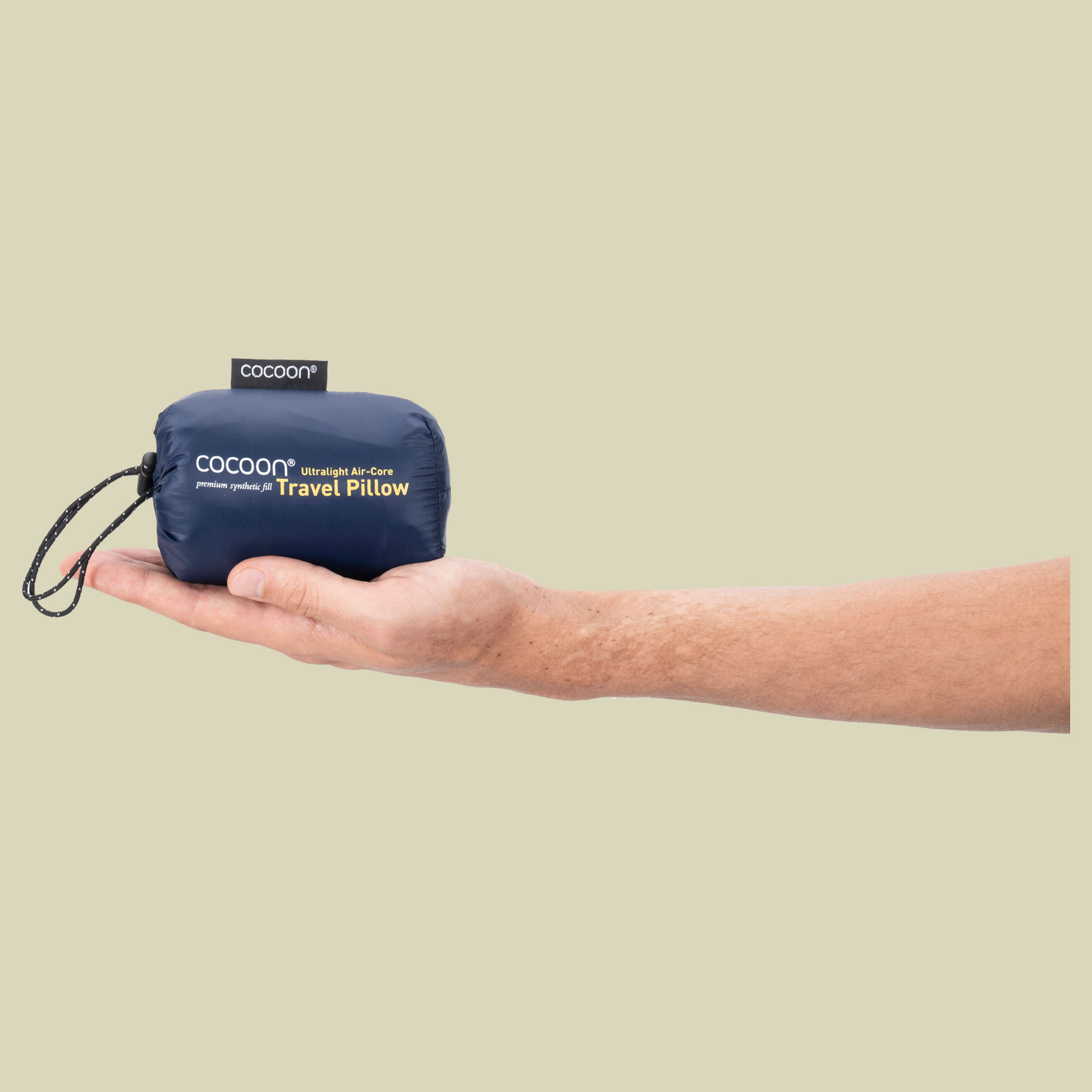 Air-Core Pillow ultra light 55 x 40 x 9 cm dark indigo/grey