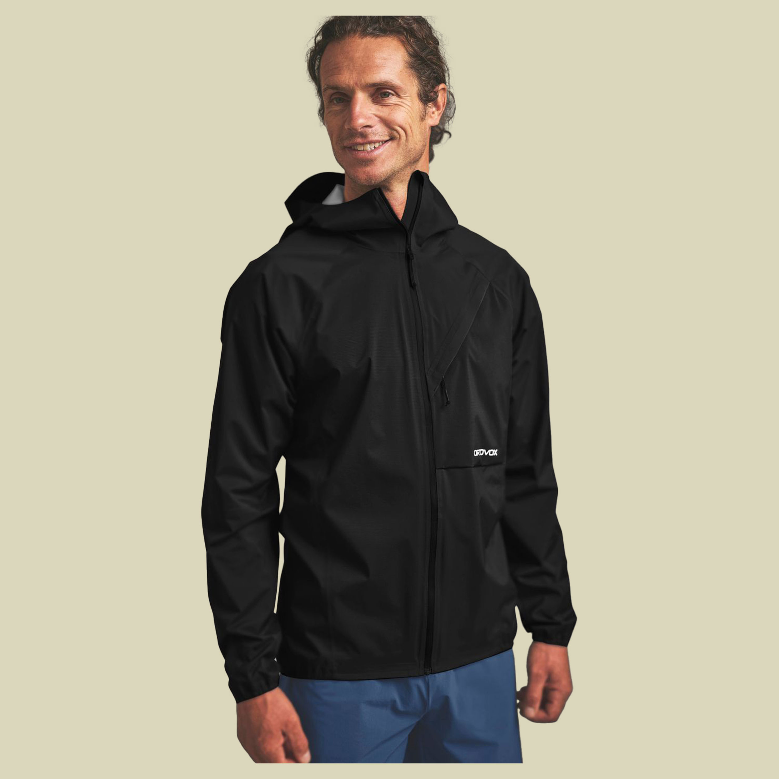 Trace 2.5L Jacket Men XL schwarz - black raven