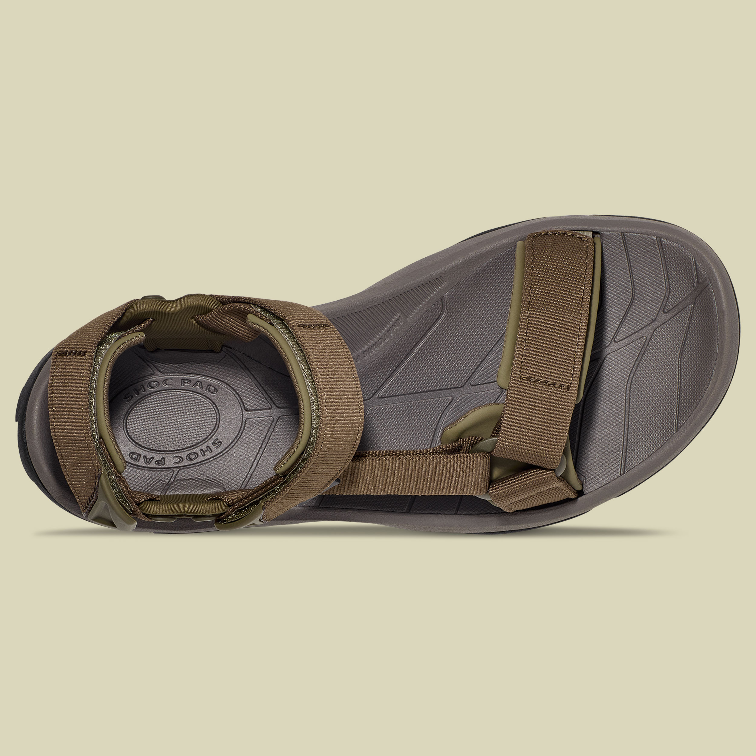 Terra Fi Lite Men braun UK 7 - dark olive/desert palm