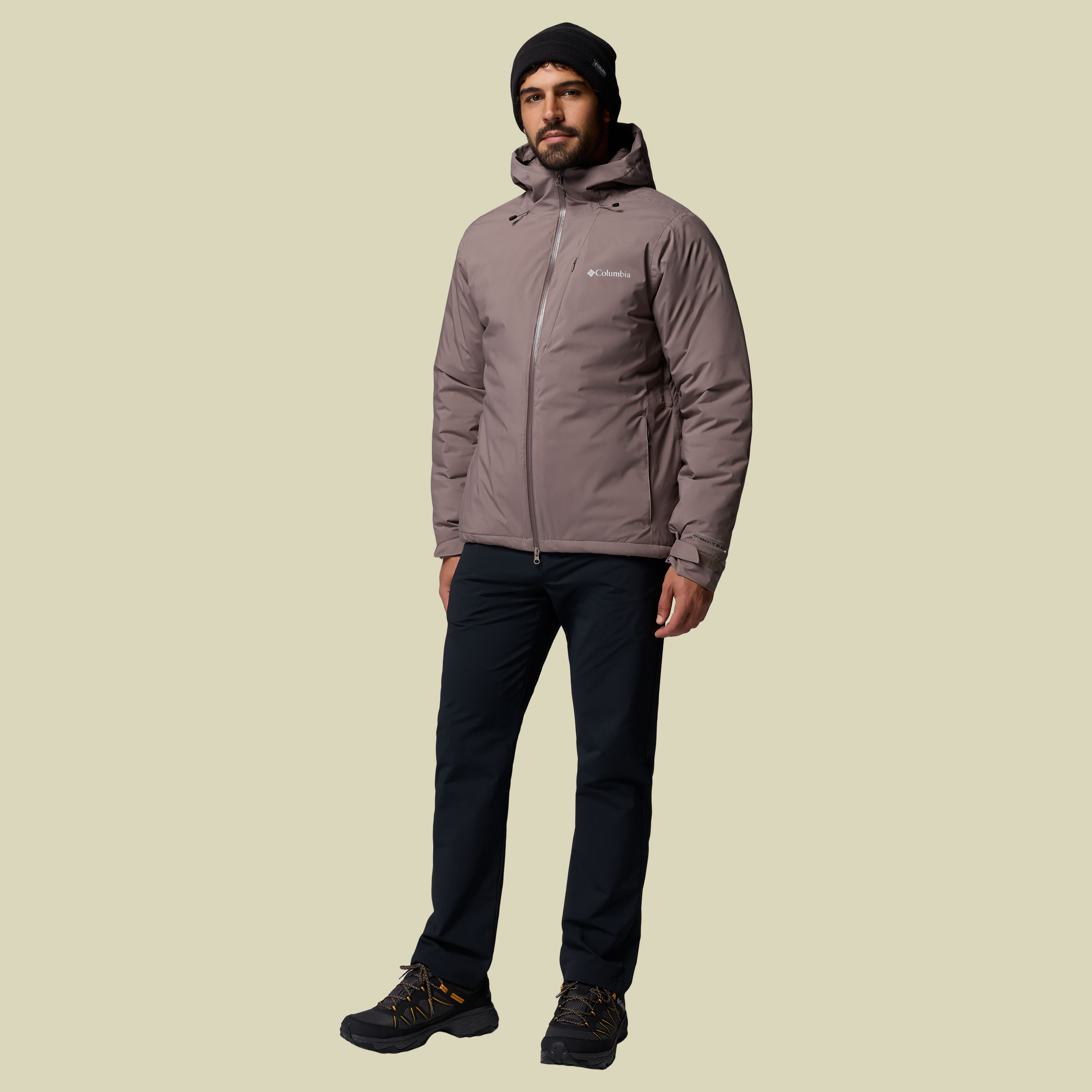 Trailborne Insulated Jacket Men XXL braun - iron