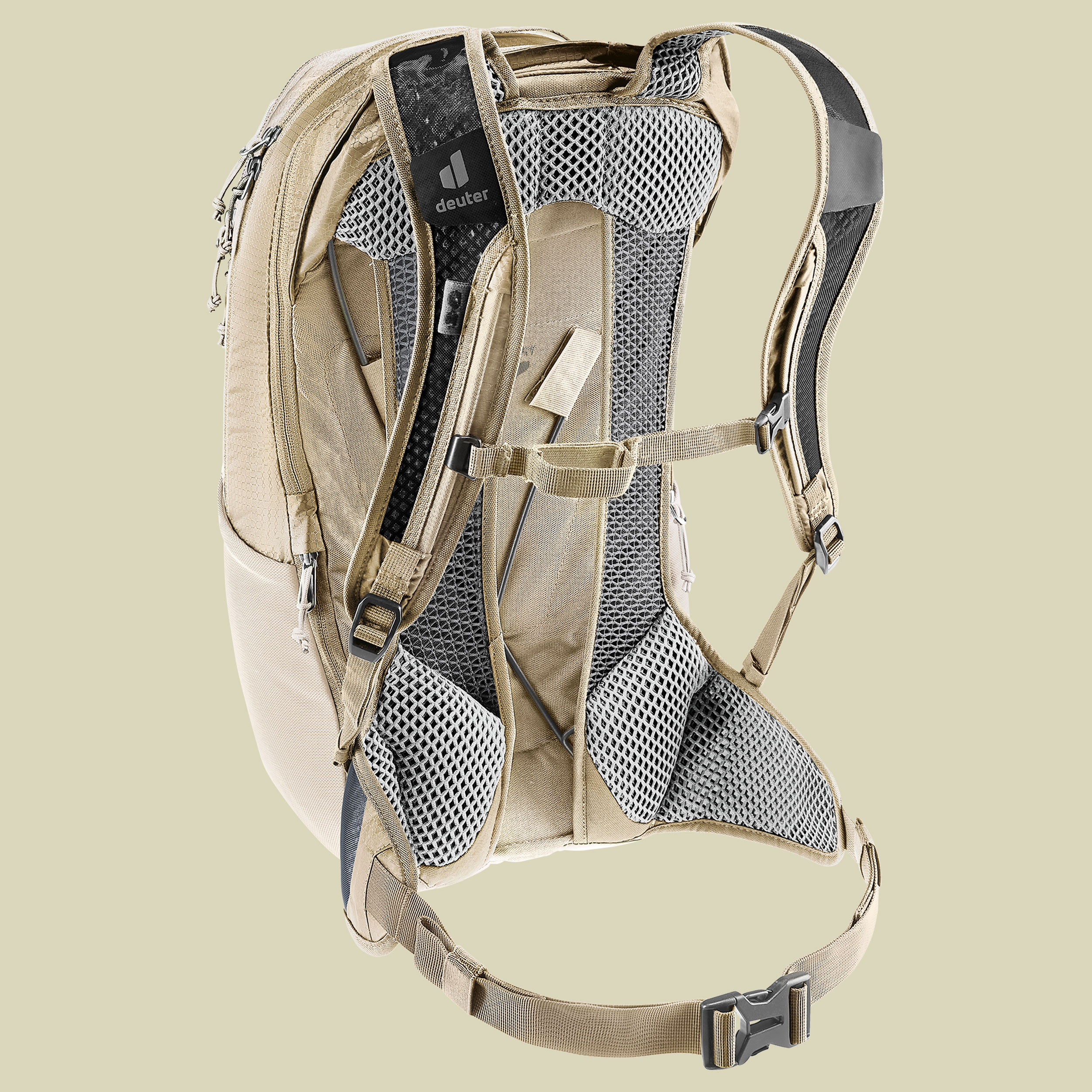 Race Air 14+3 beige 14 L + 3 L - alu-greystone