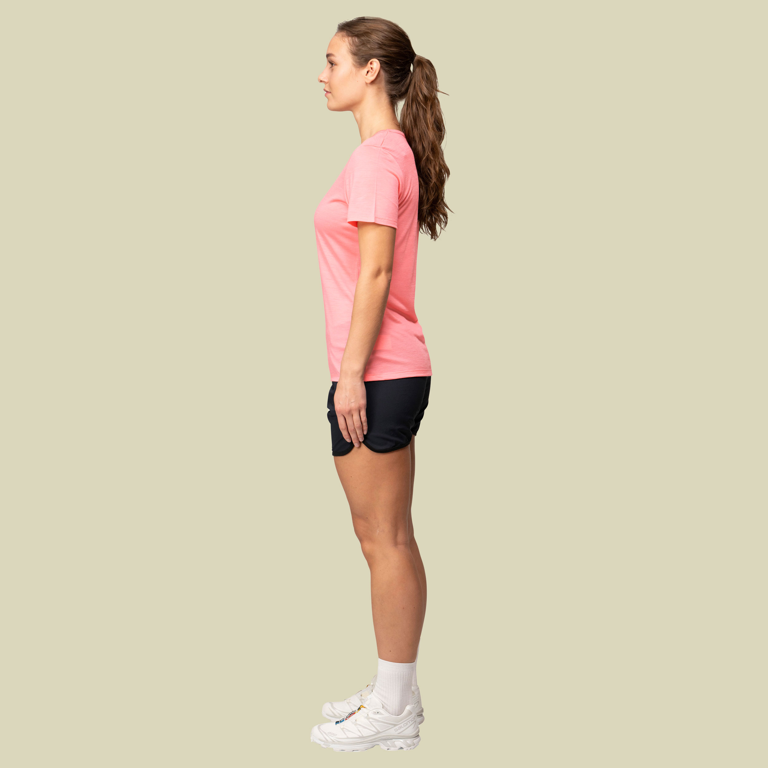 Active Spring Tee Woman XS rosa - apricot