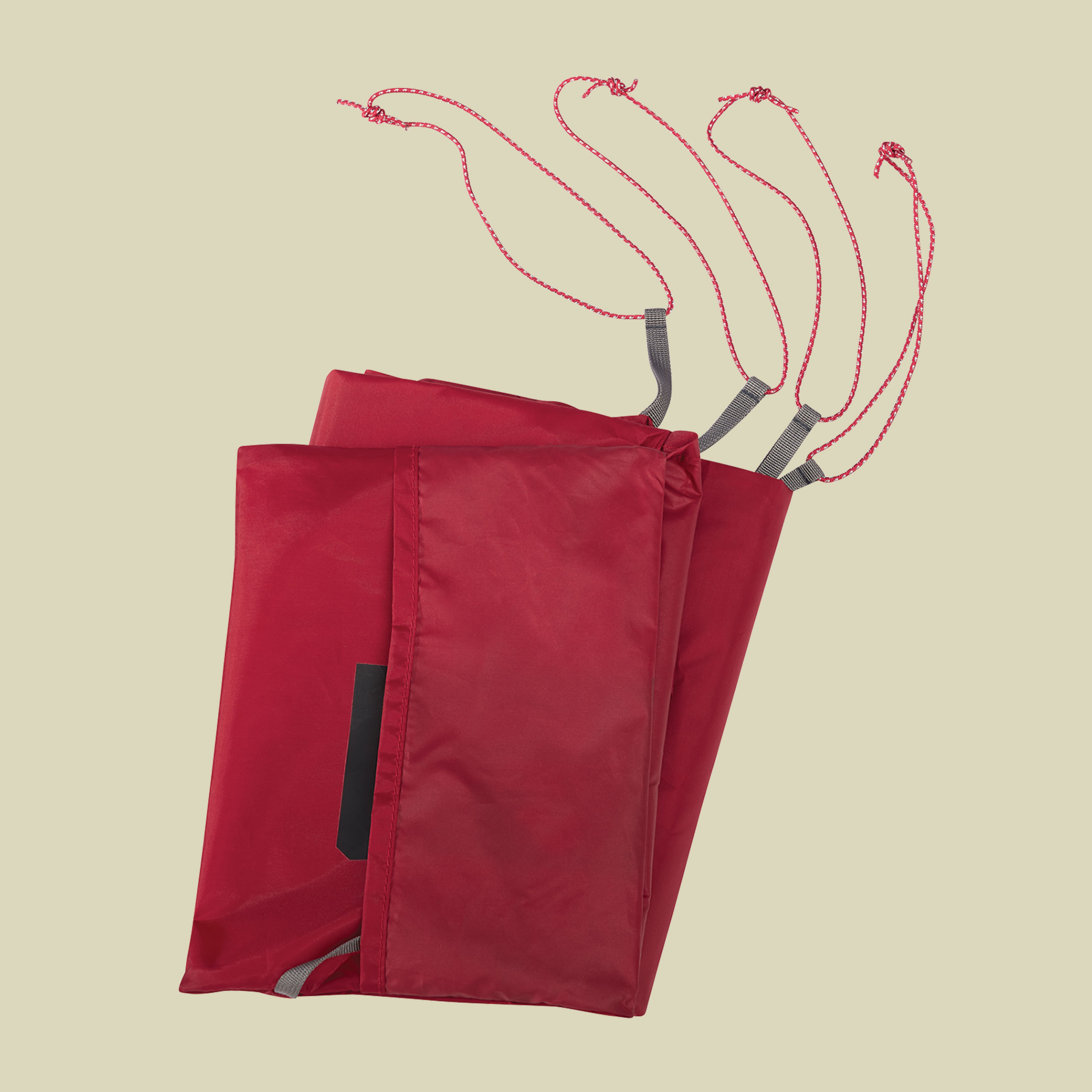 Footprint Universal 2 Personen Regular Größe 208 x 122 cm Farbe red
