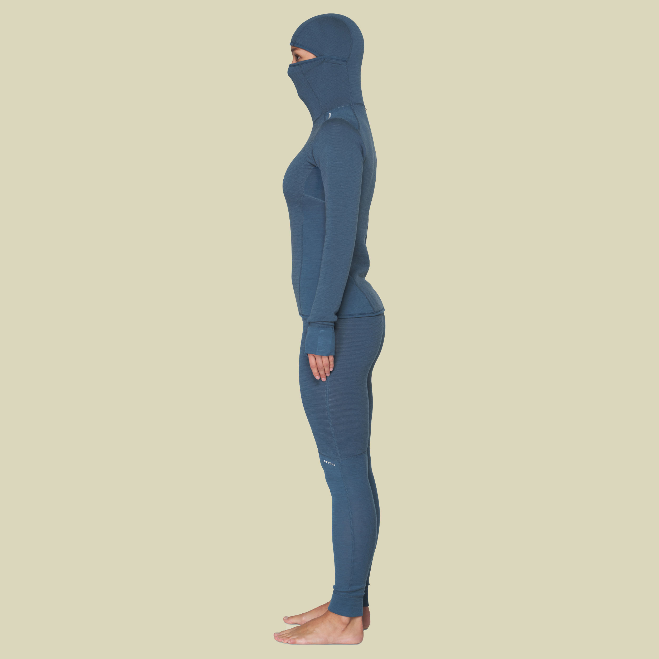 Reverso Merino Hoodie Woman S blau - dawn
