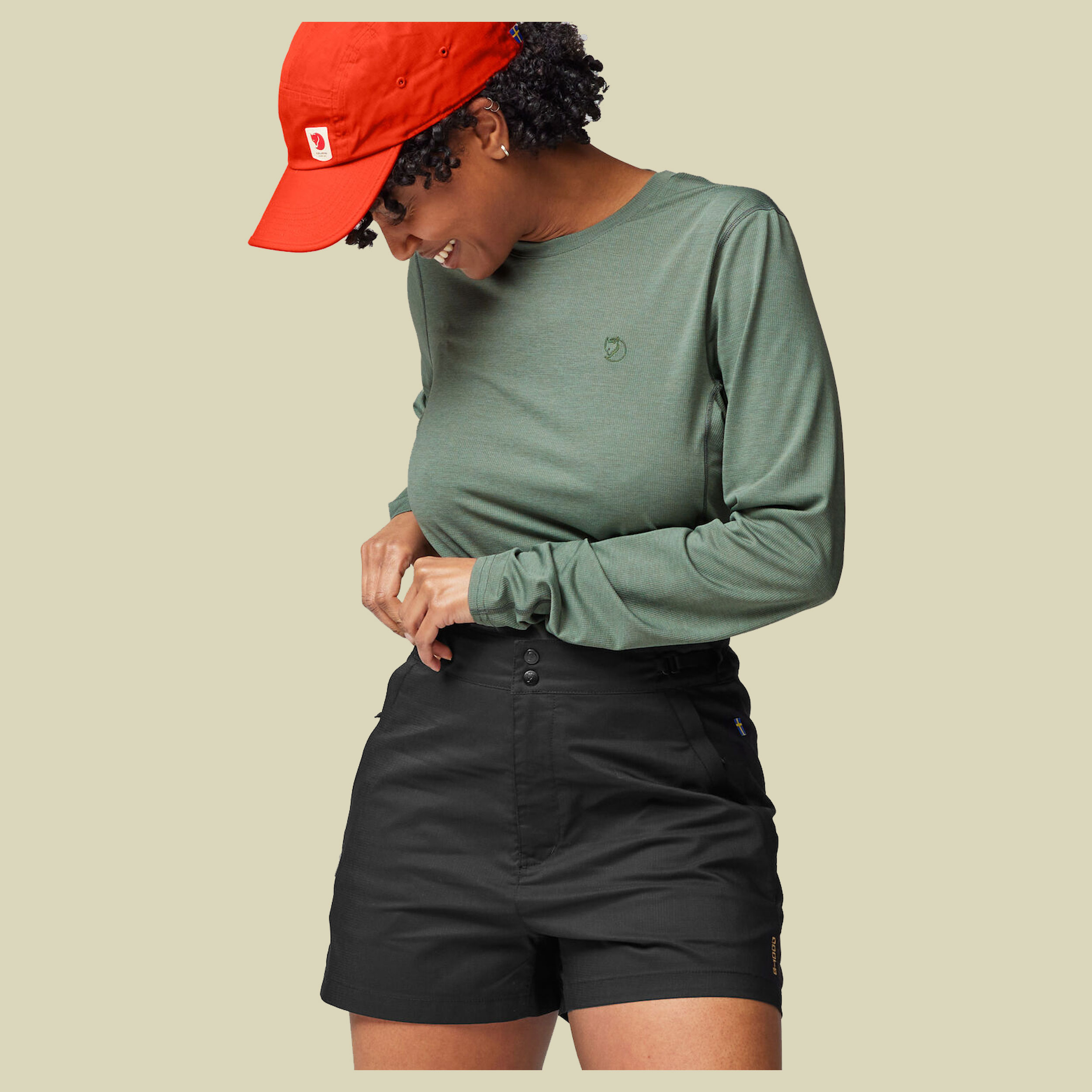 Abisko Hike Shorts Women 38 schwarz - black
