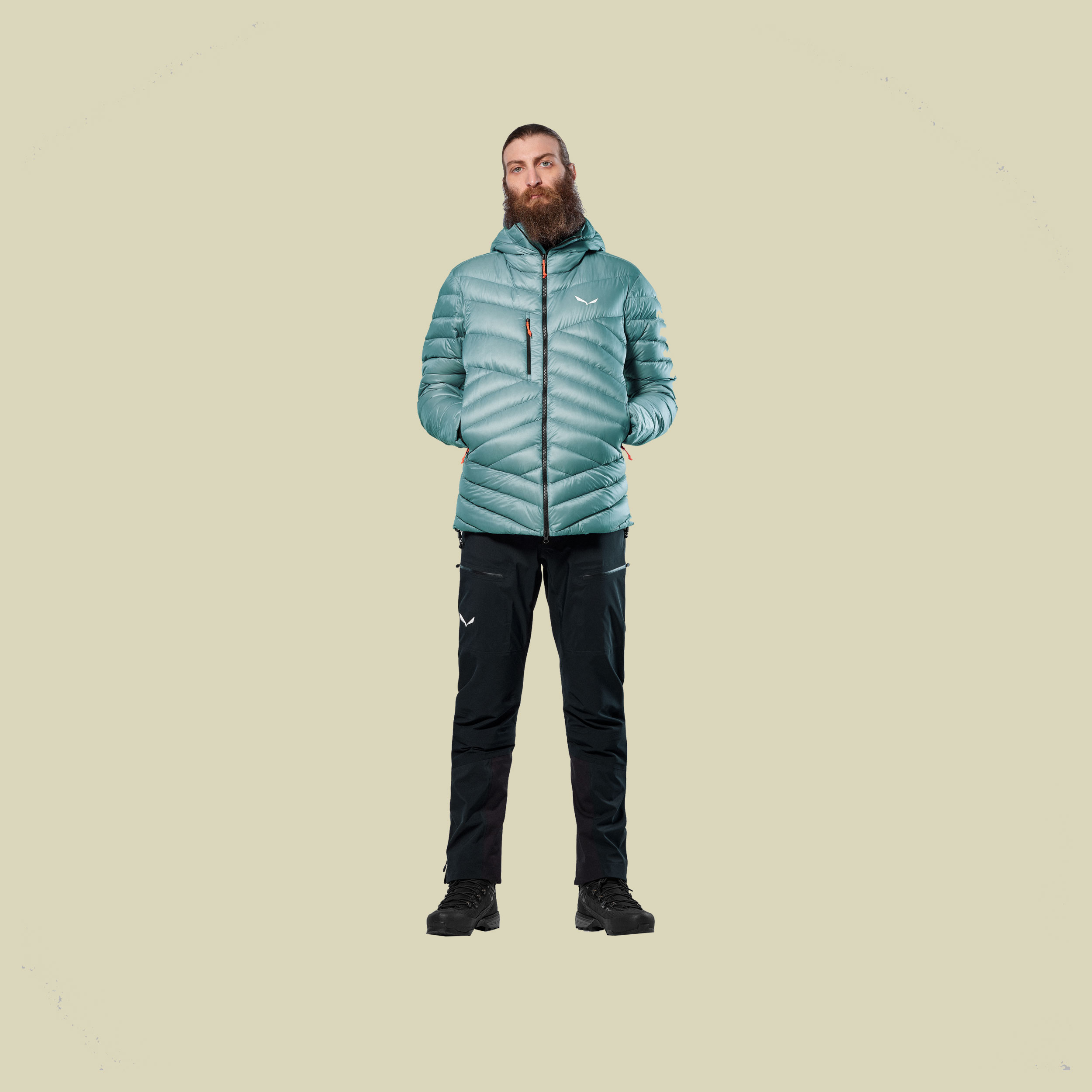 Ortles Med 3 RDS Down Jacket Men grau XL (52) - willow
