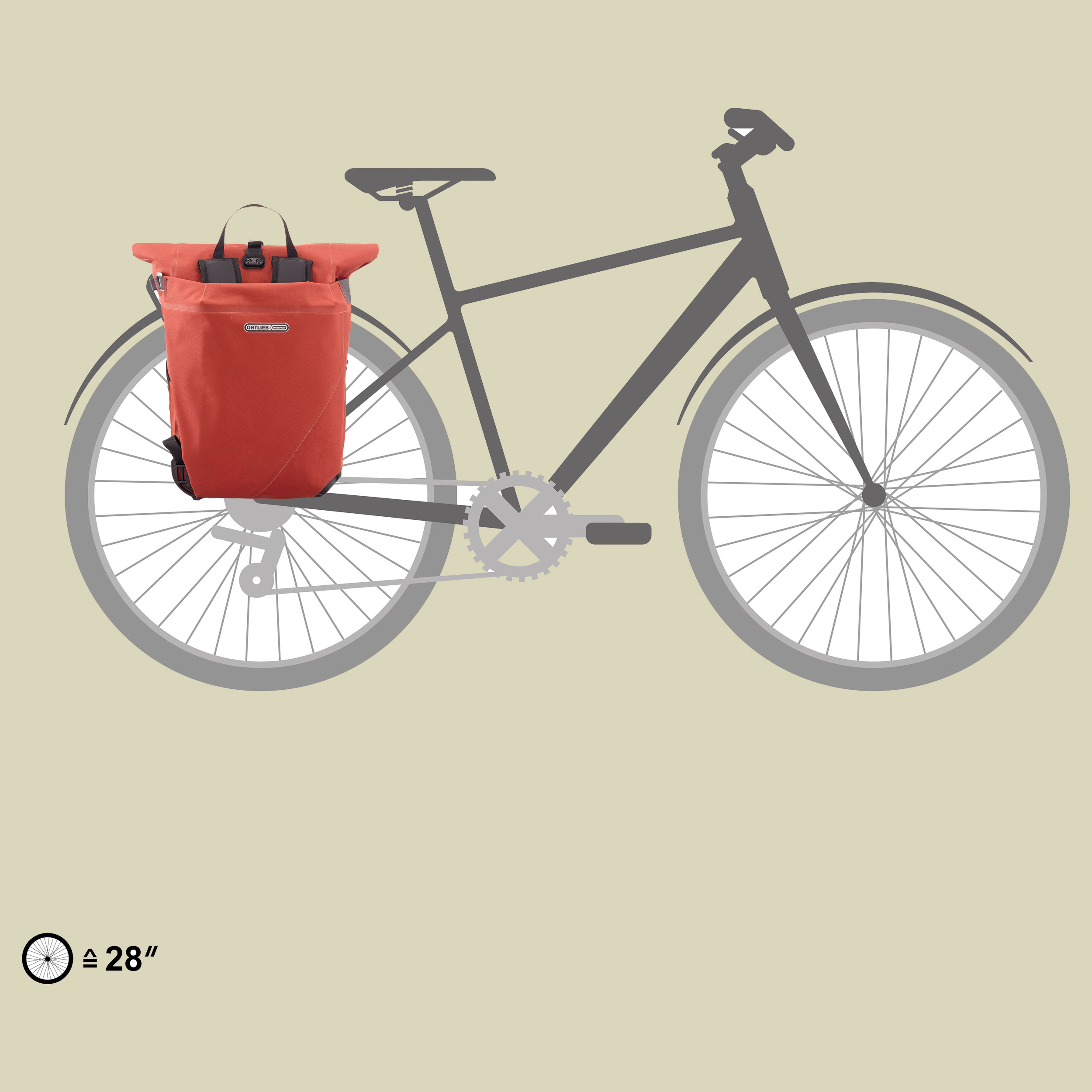 Vario Plus QL2.2 26 l rot - dark chili