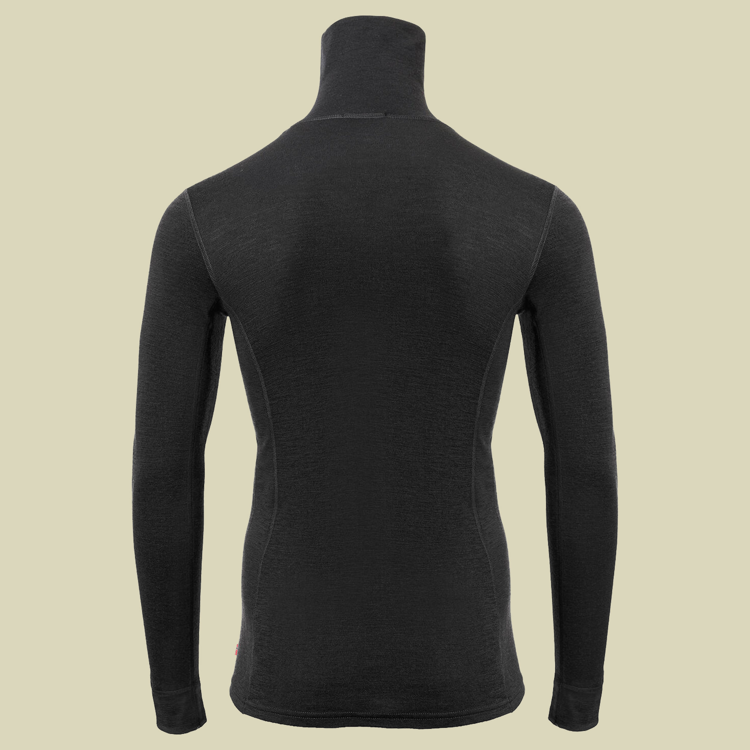 WarmWool Polo Men schwarz XL - jet black