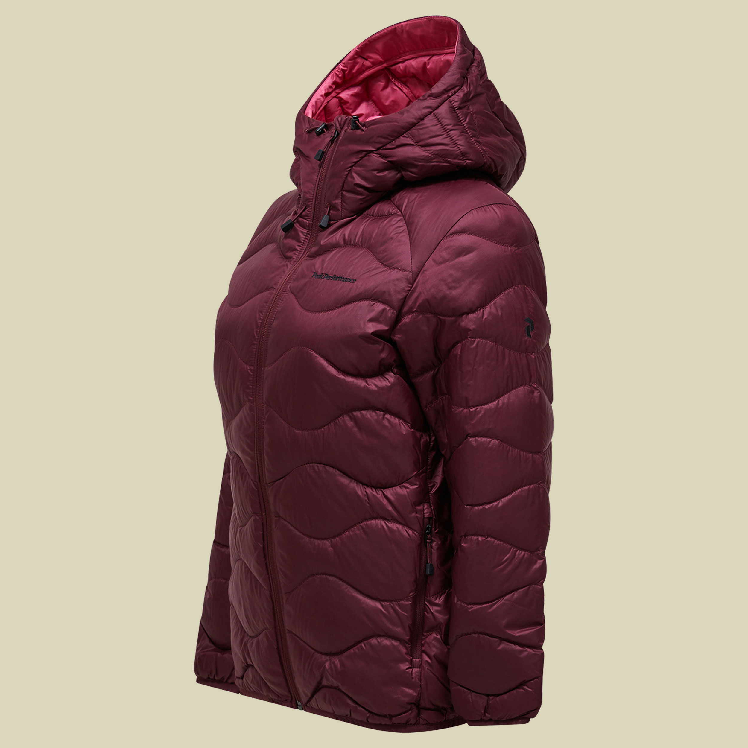 Helium Down Hood Jacket Women rot1 XS - porto-mountain