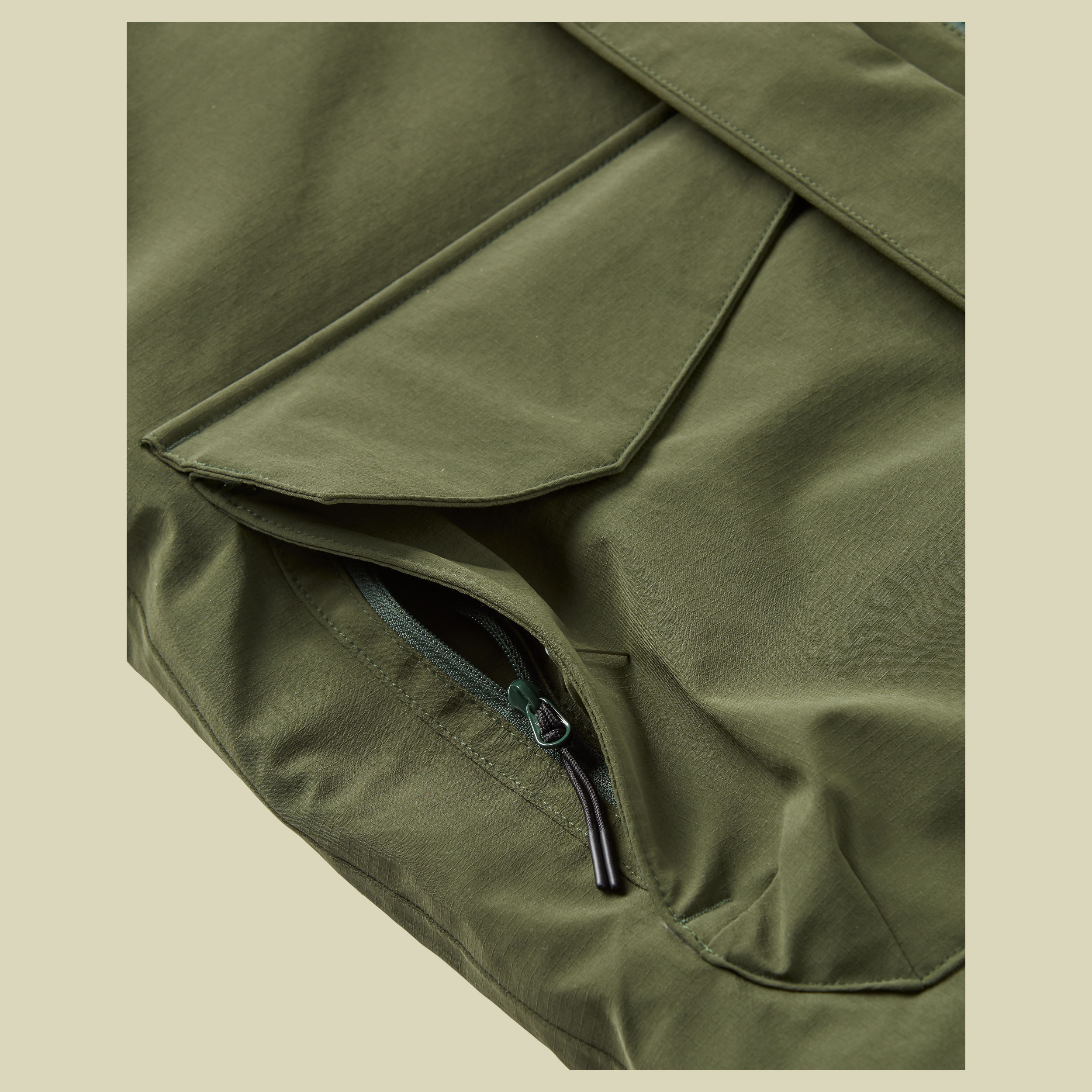 Rainier Waterproof Parka Men L fir tree