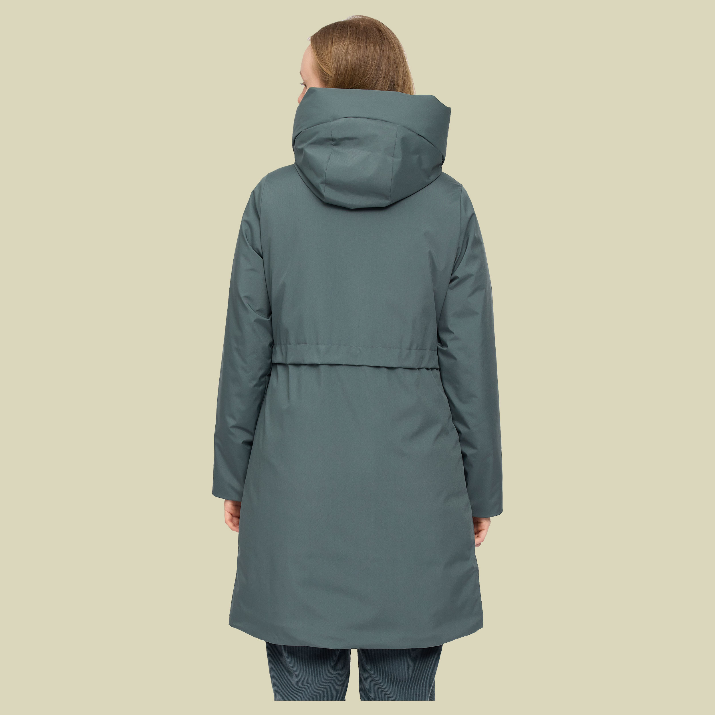 Basic Padded Parka Women S grau - Farbe bottle