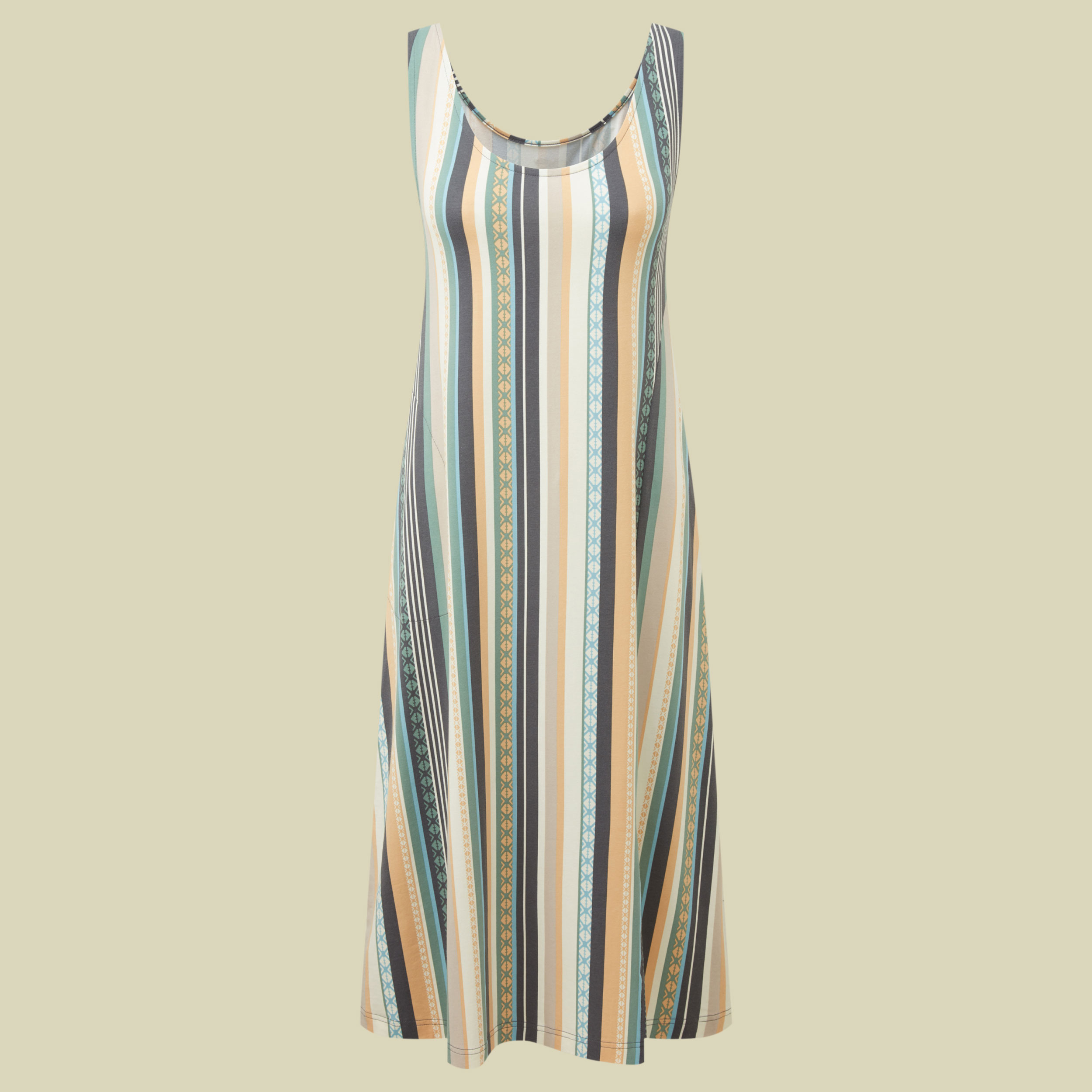 Neha Long Tank Dress L schwarz - Farbe black indreni