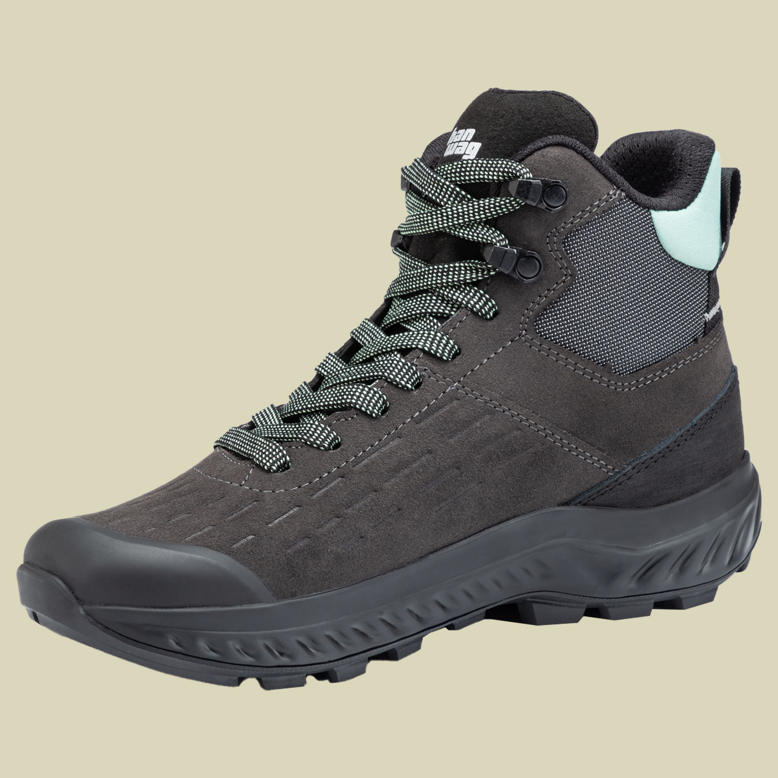 Kaduro Mid Lady GTX UK 8 grau - Farbe asphalt/black