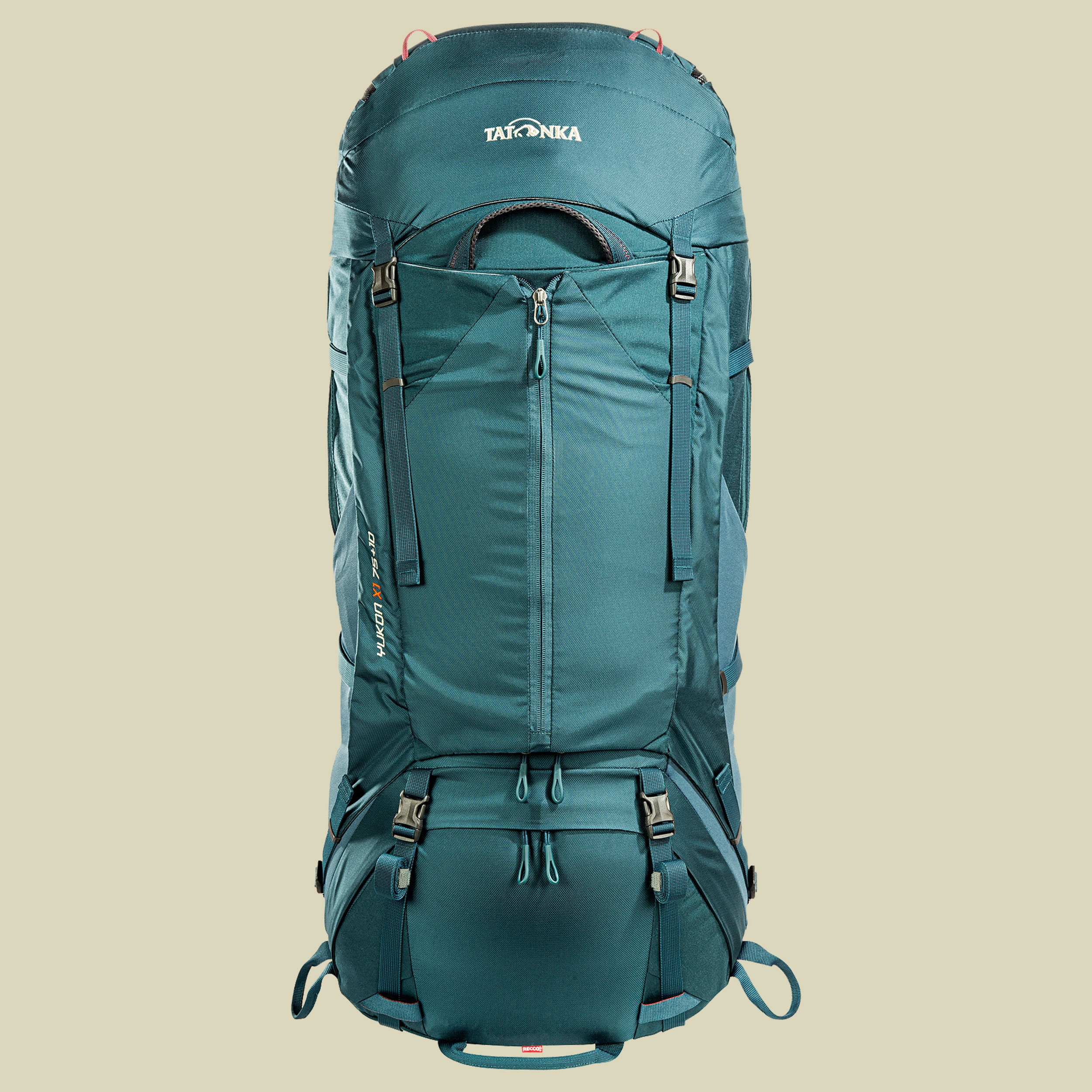 Yukon X1 75+10 grün 75 L + 10 L - Farbe teal green