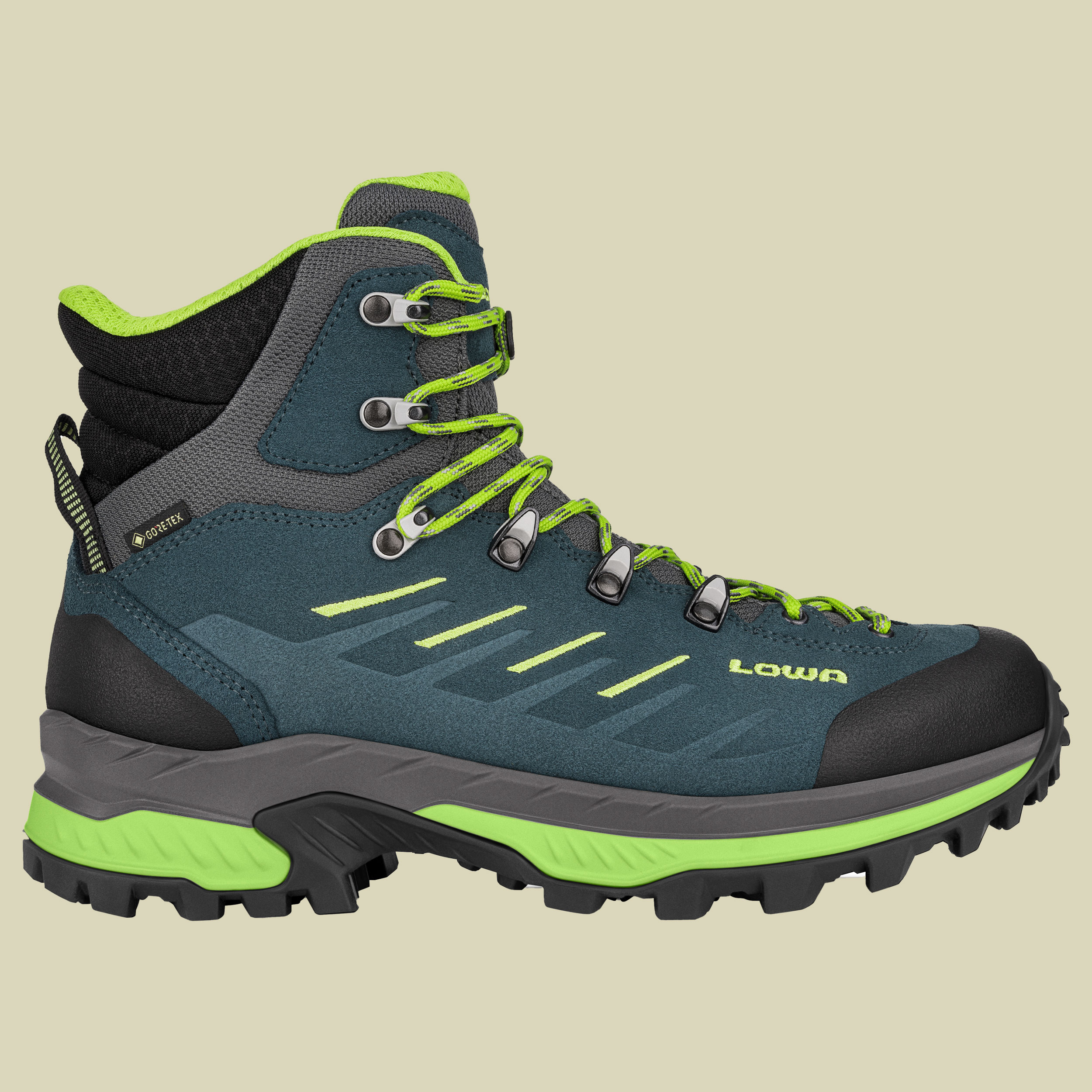 Randir GTX Mid Men Größe UK 10 Farbe blau/limone