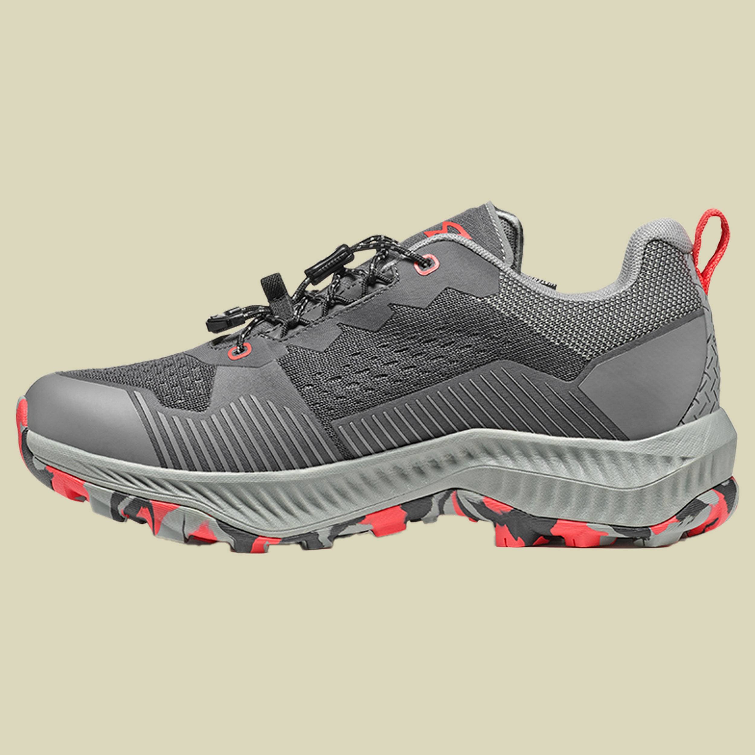 9.81 Pulse WP Women UK 5 grau - Farbe shadow grey / cayenne red