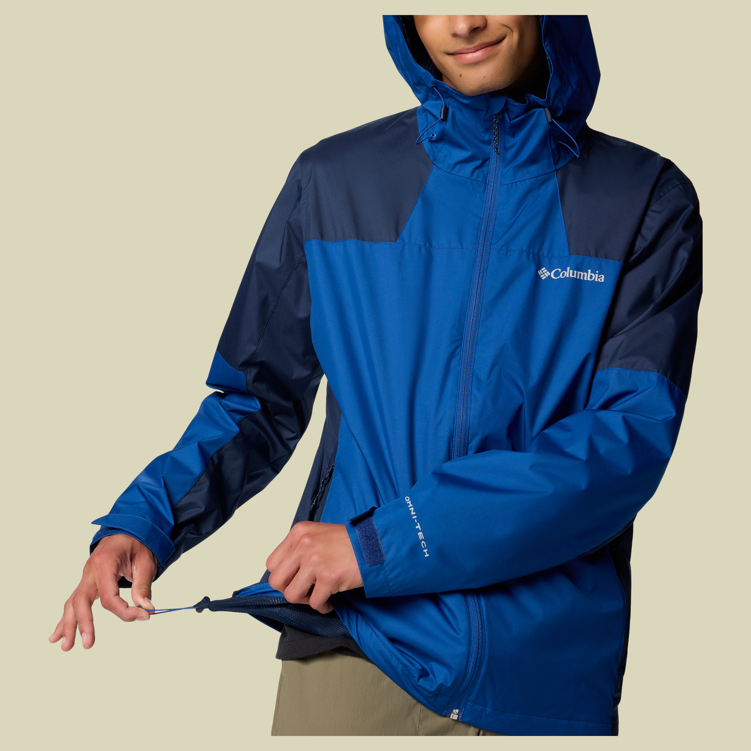 Inner Limits III Jacket Men blau XL - mountain blue
