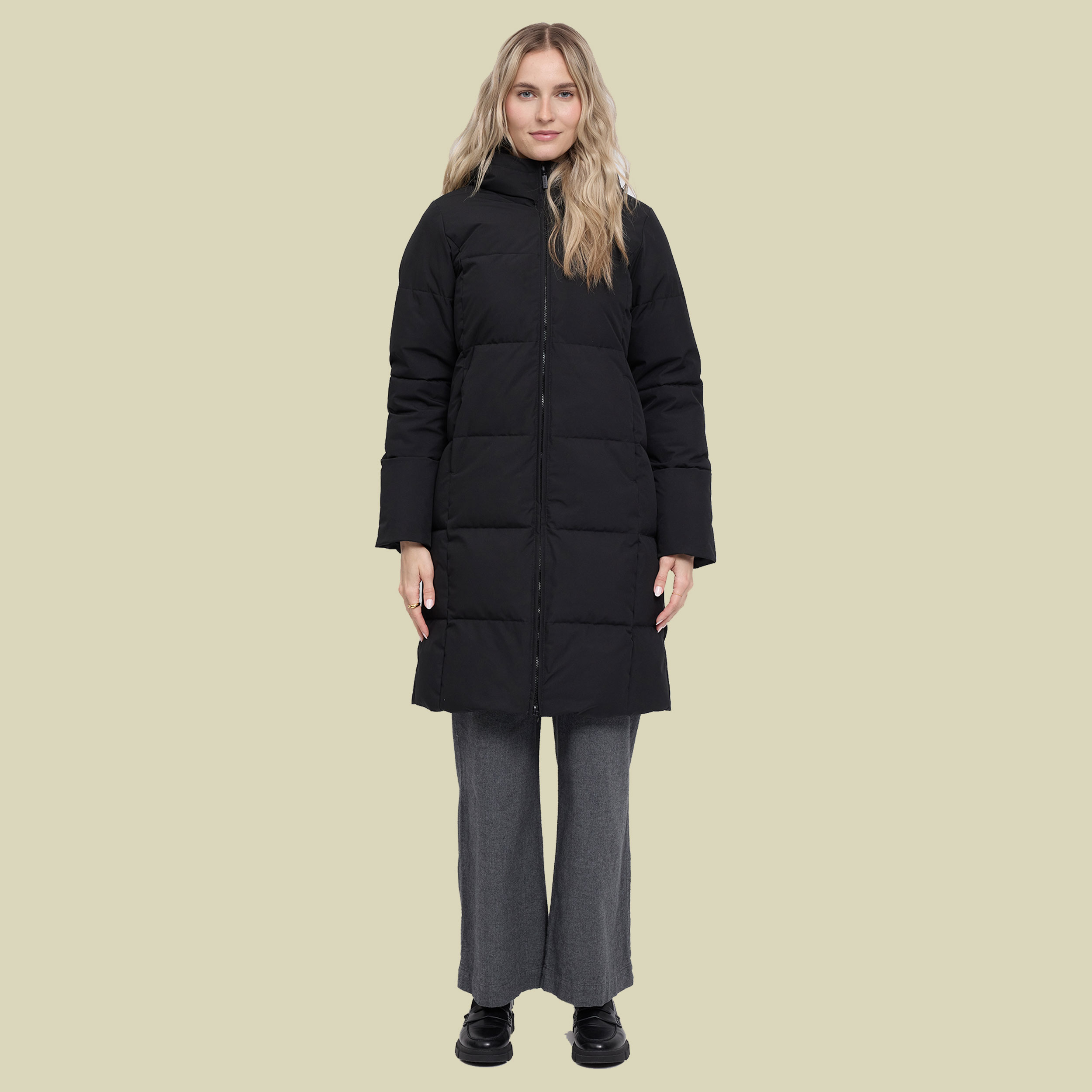 Basic Puffer Coat Women XL schwarz1 - black