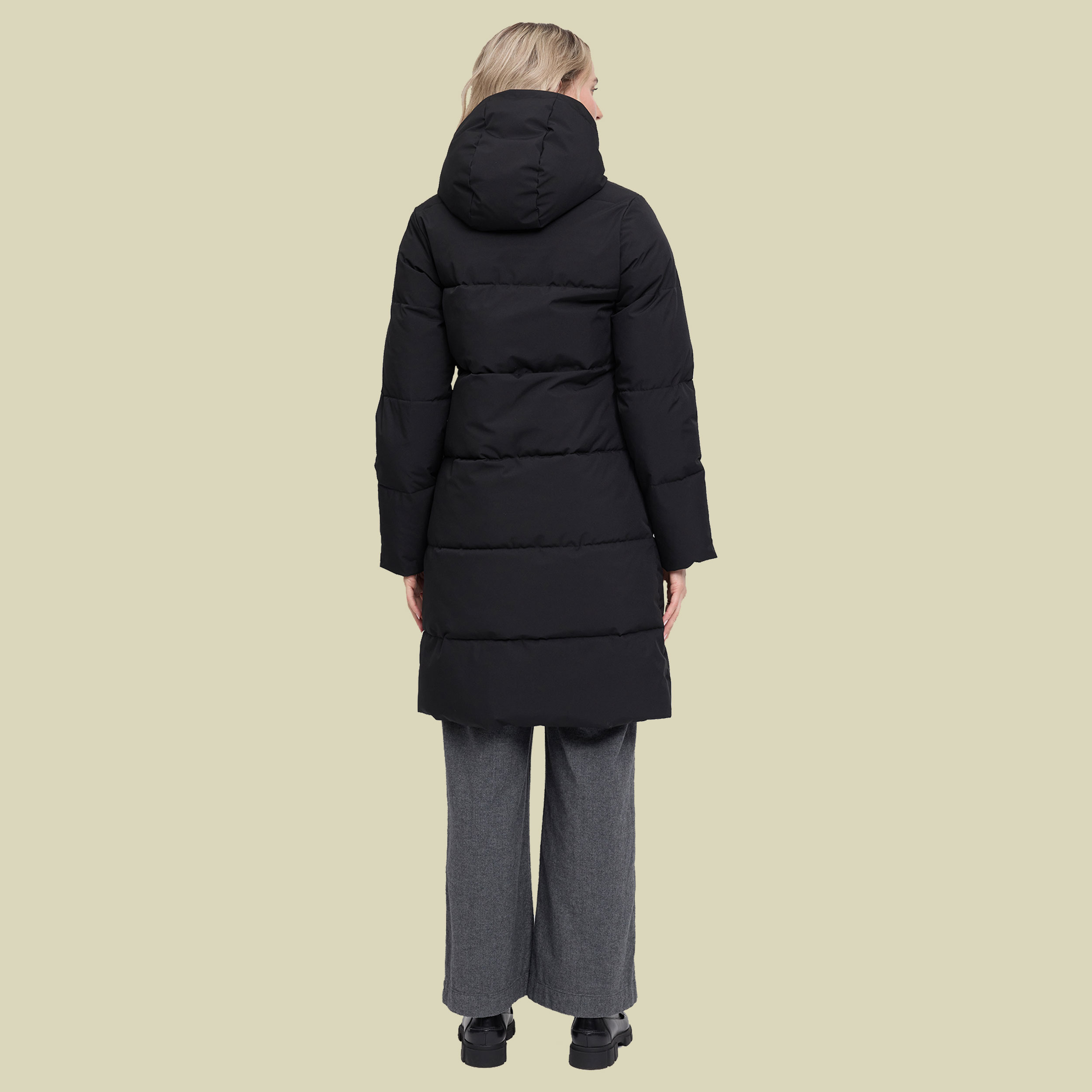 Basic Puffer Coat Women XL schwarz1 - black