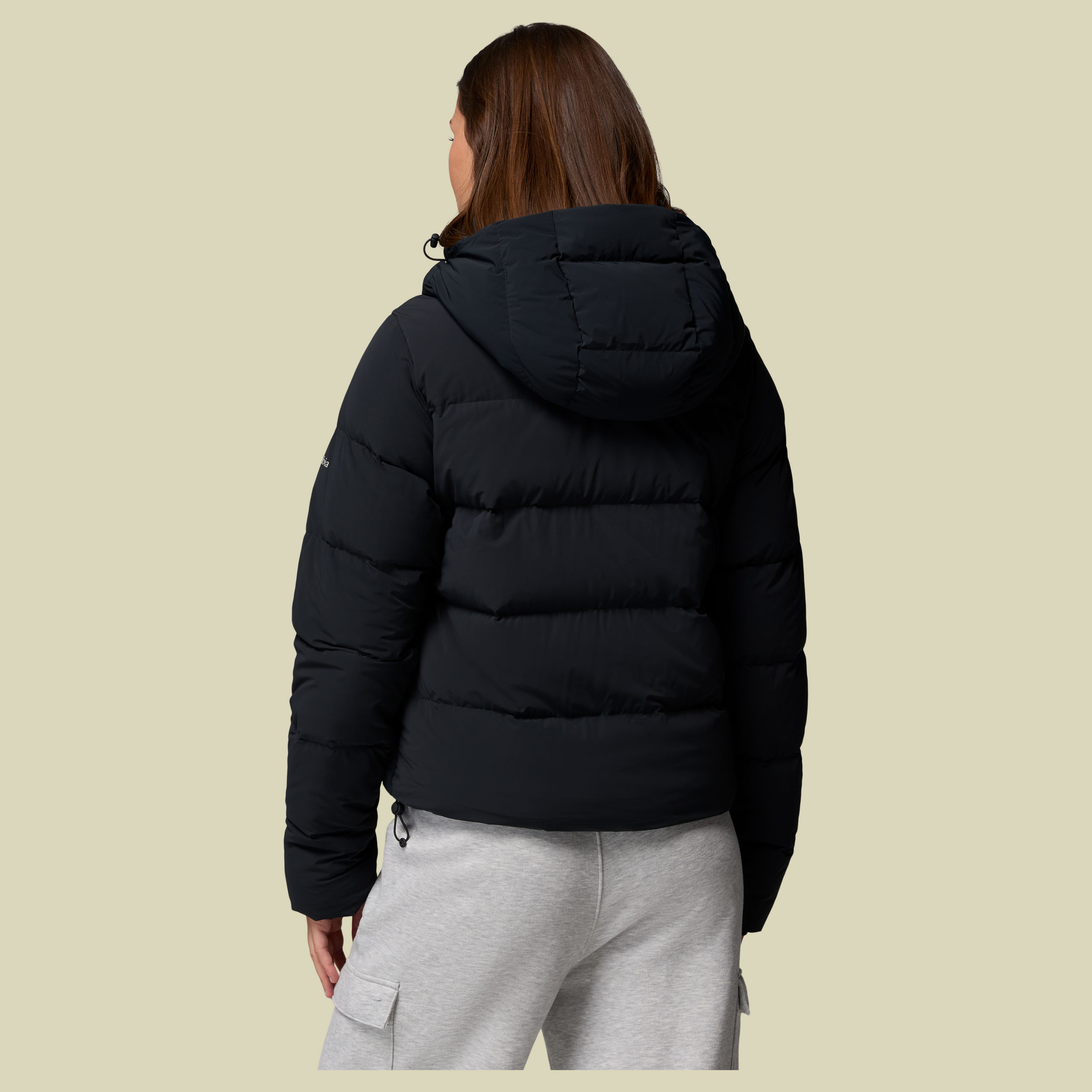 Amaze Puff Hooded Jacket Women XS schwarz - black