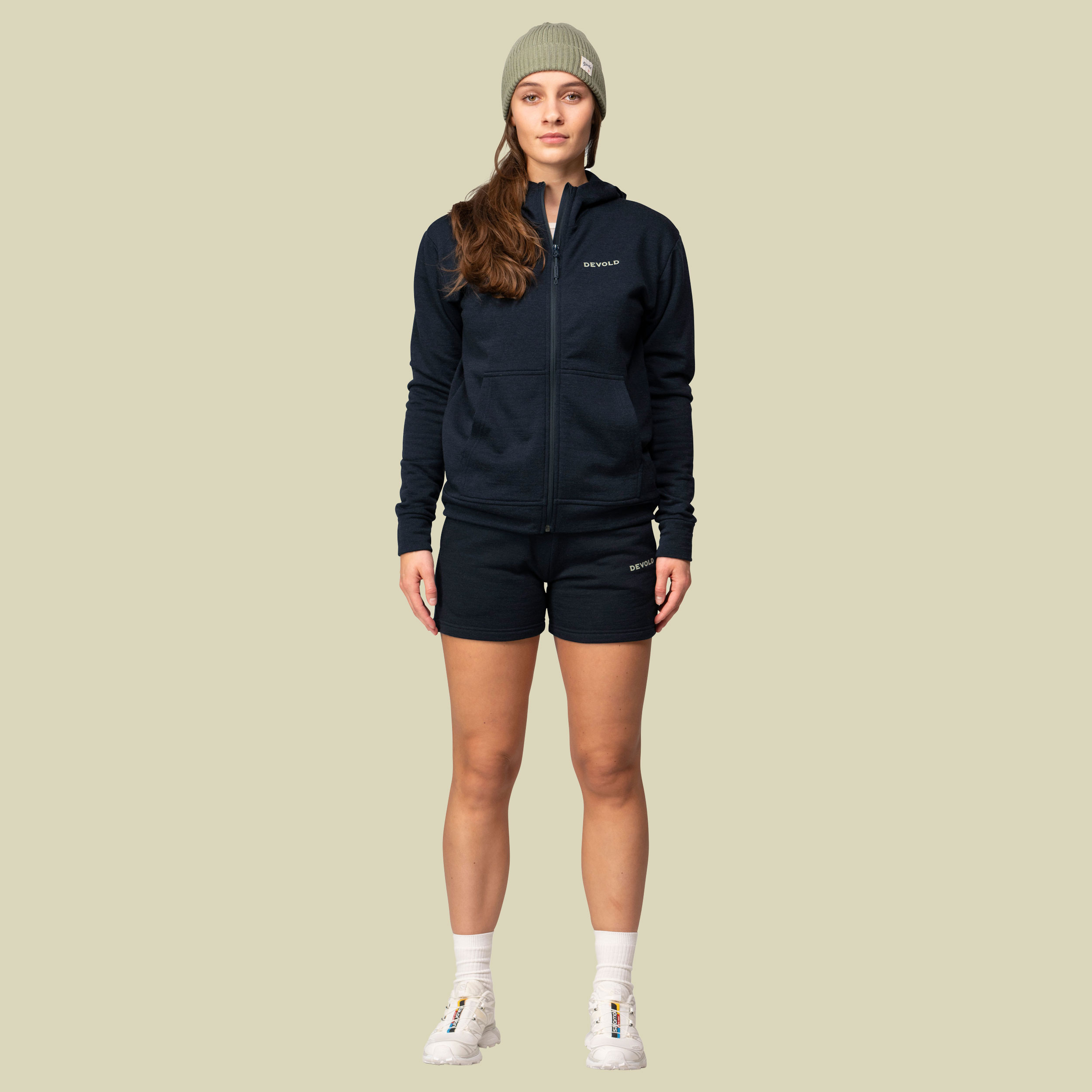 Everyday Zip Hoodie Woman L blau - ink