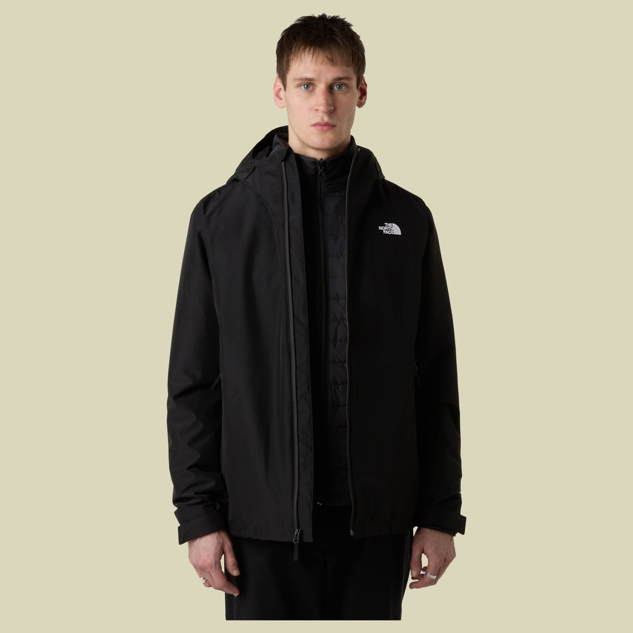 Carto Mono Triclimate Hooded Jacket Men XXXL schwarz - TNF black